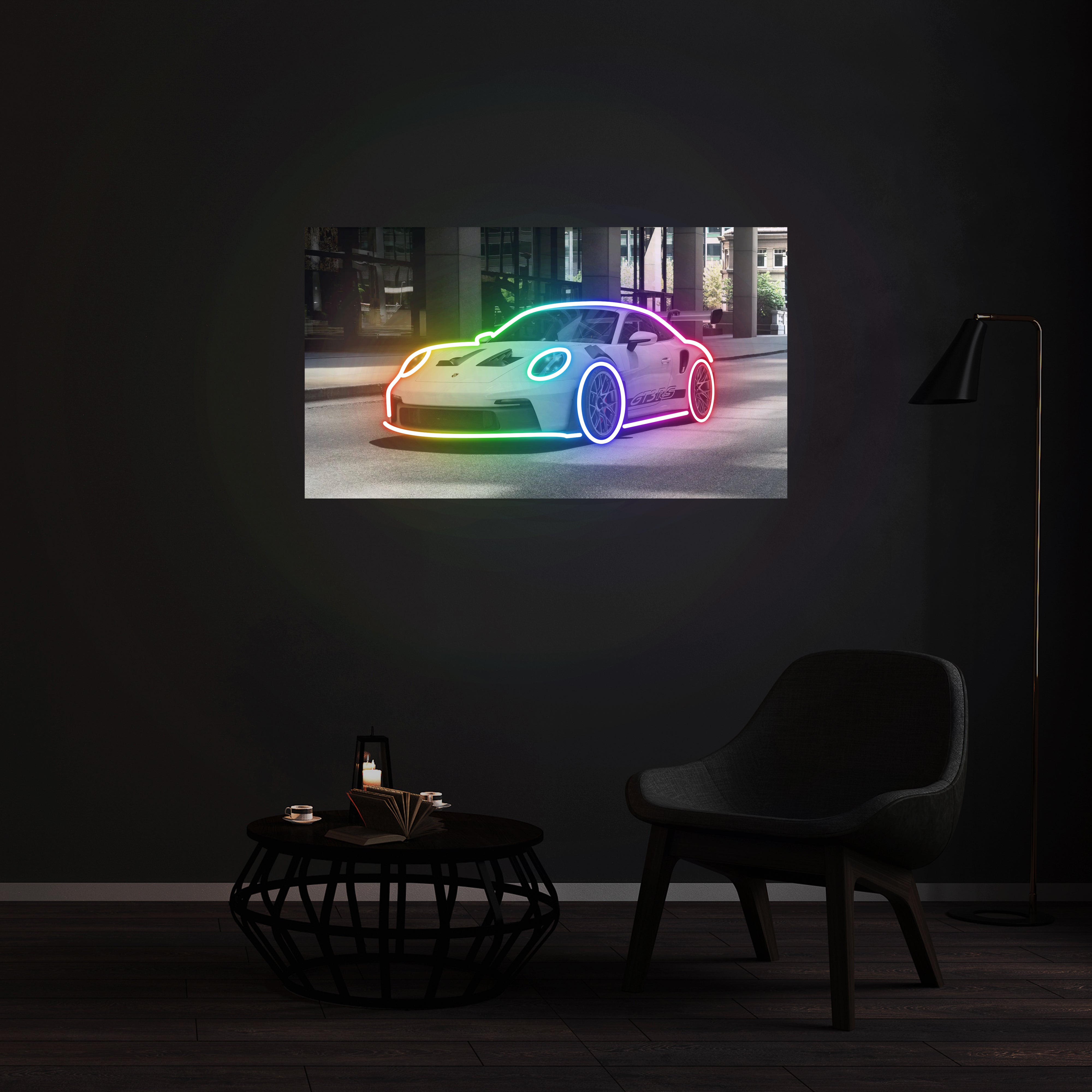 Néon Porsche GT3 RS