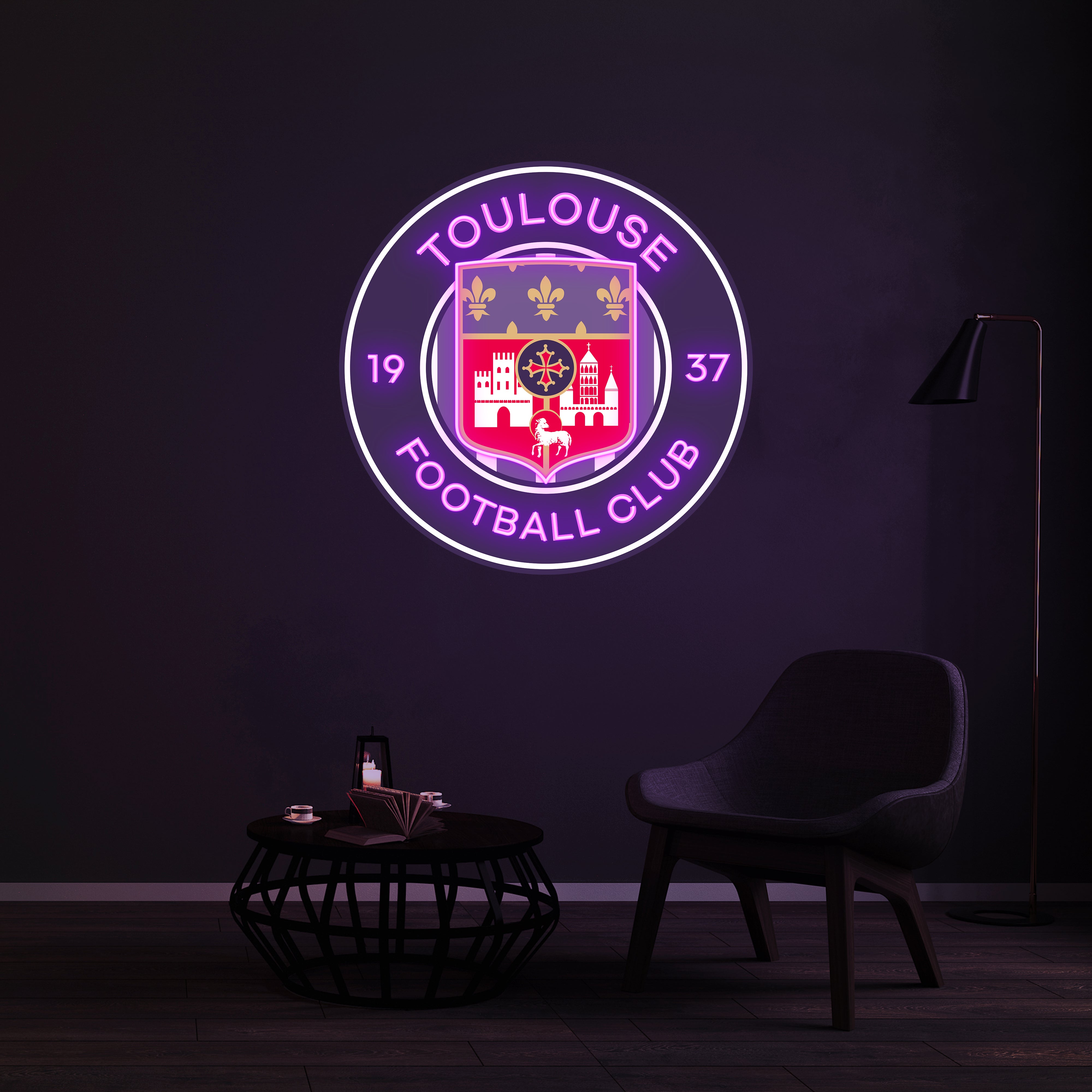 Néon TOULOUSE FOOTBALL CLUB