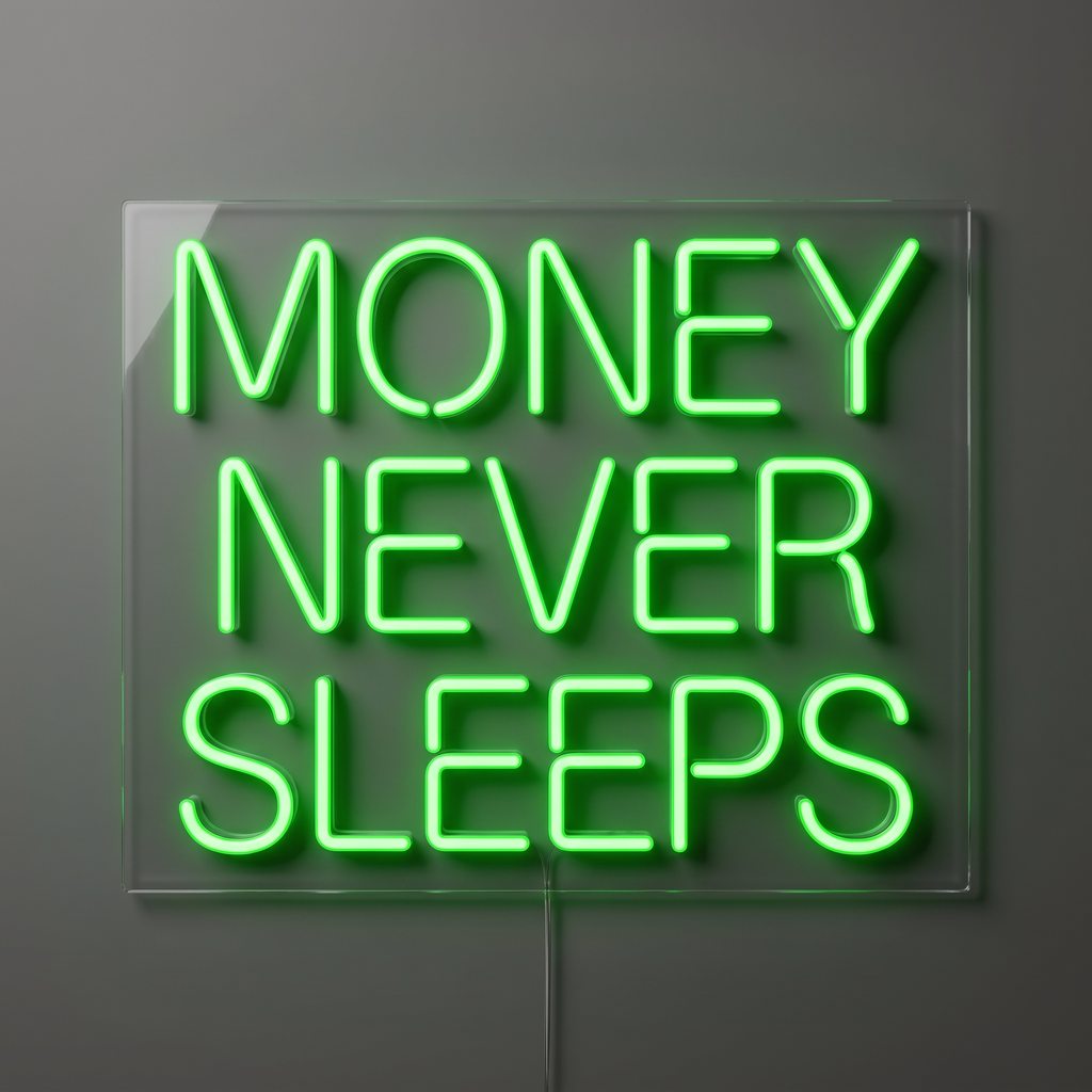 MONEY NEVER SLEEPS