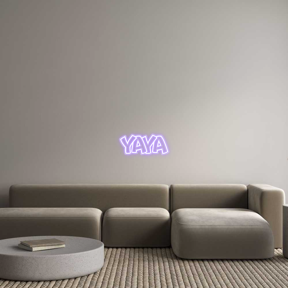 Néon Personnalisé Yaya