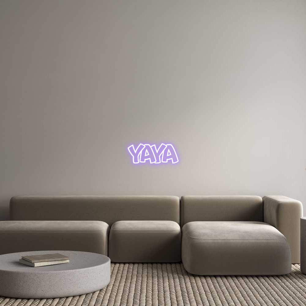Néon Personnalisé Yaya