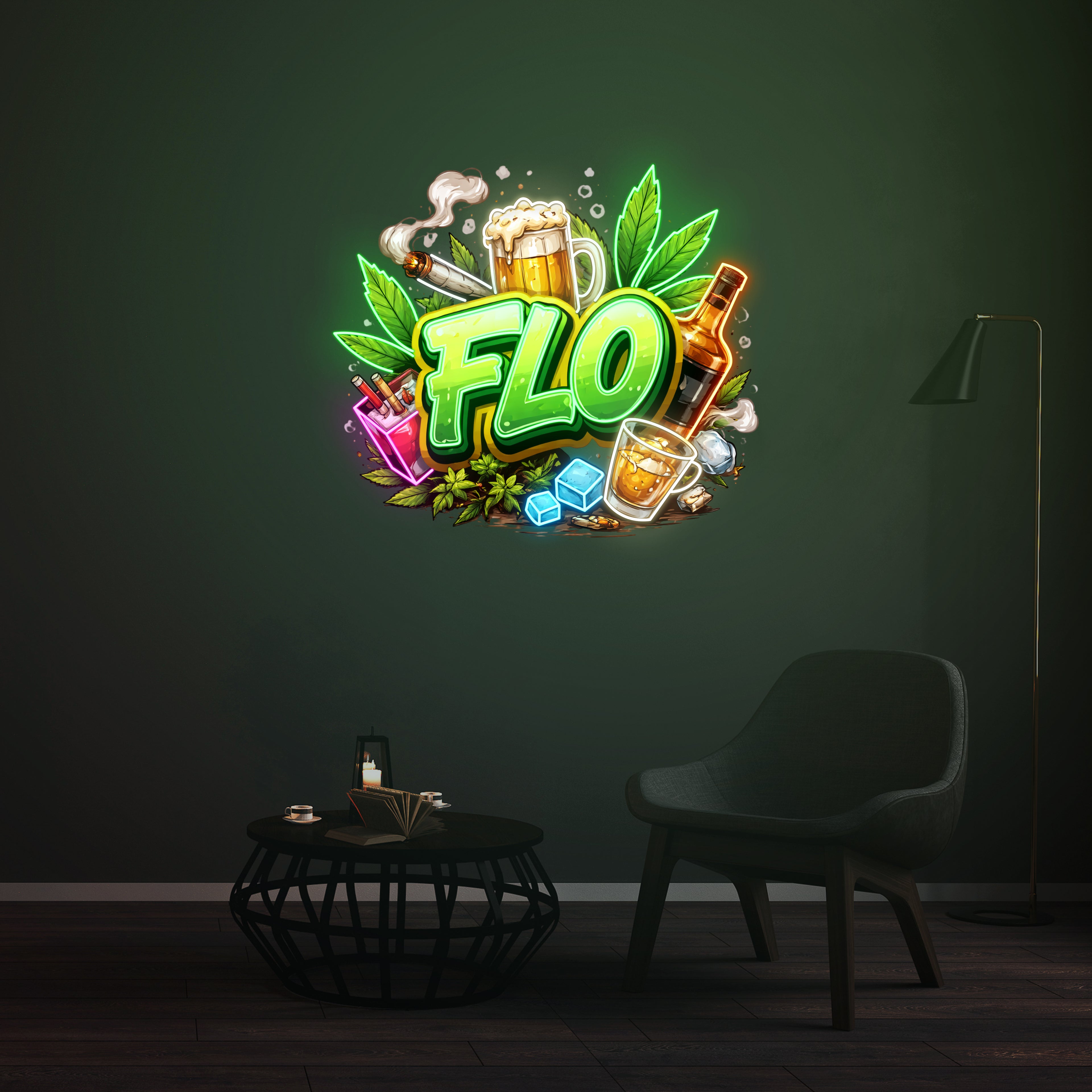 Custom LED Neon Sign - Tifn Food
