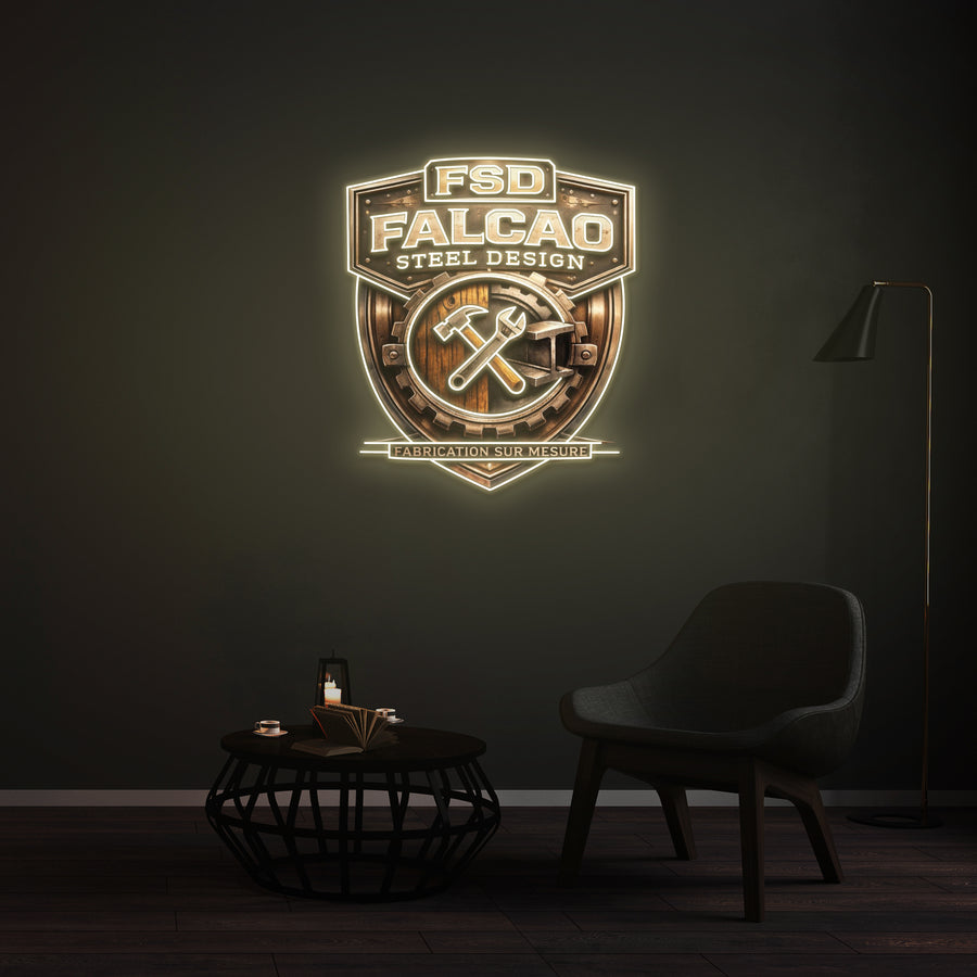 Personnalisation Enseigne LED Néon - FSD FALCAO