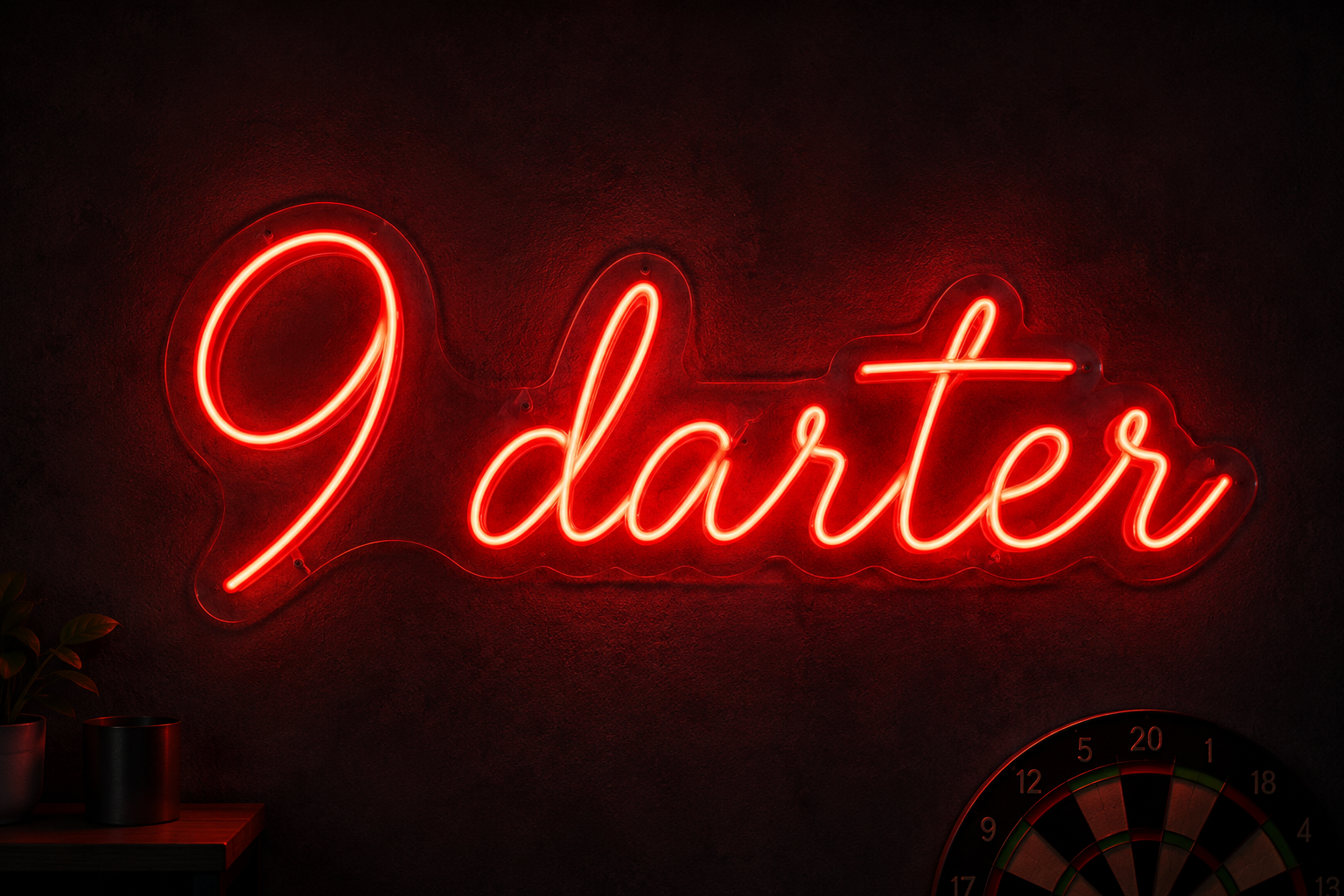 Enseigne néon LED sur-mesure · 100 cm