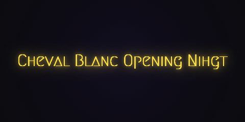 Néon Lumicorne : Cheval Blanc
Opening Nihgt