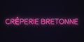 Néon Lumicorne : CRÊPERIE BRETONNE