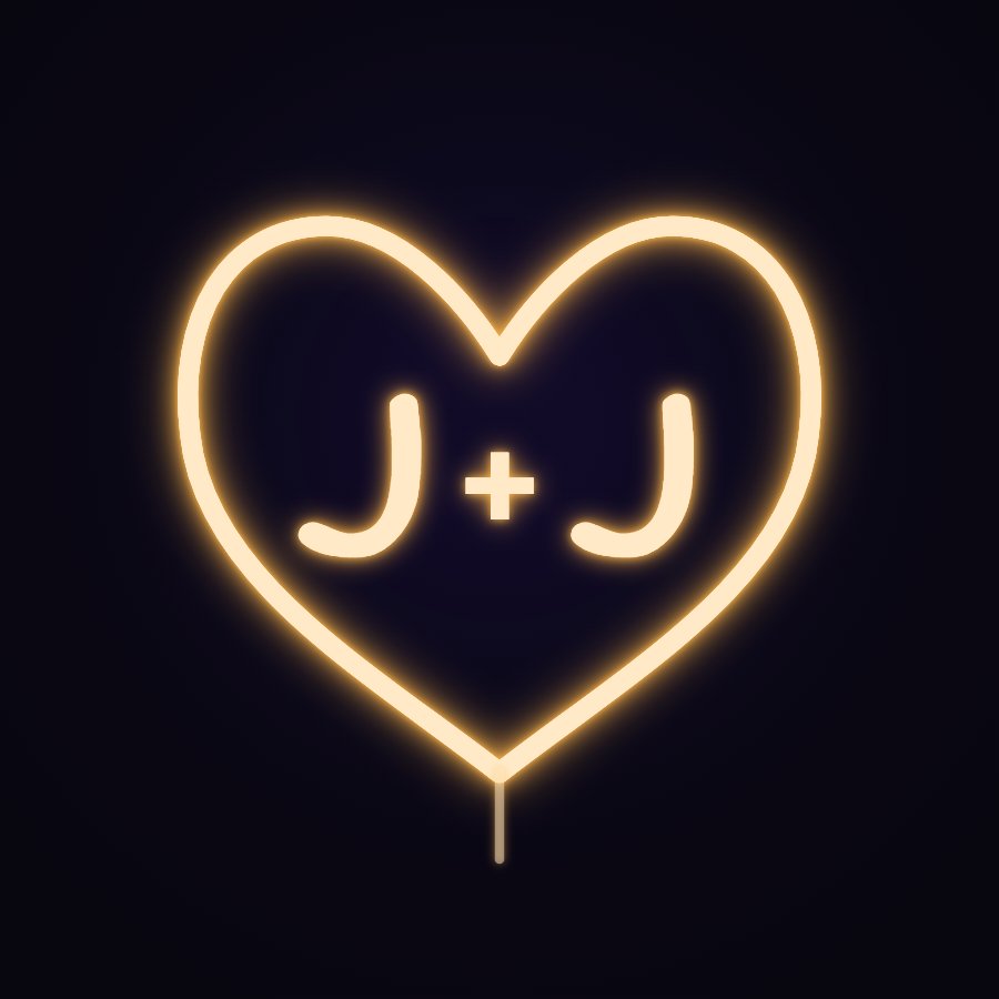 Néon Lumicorne : J + J