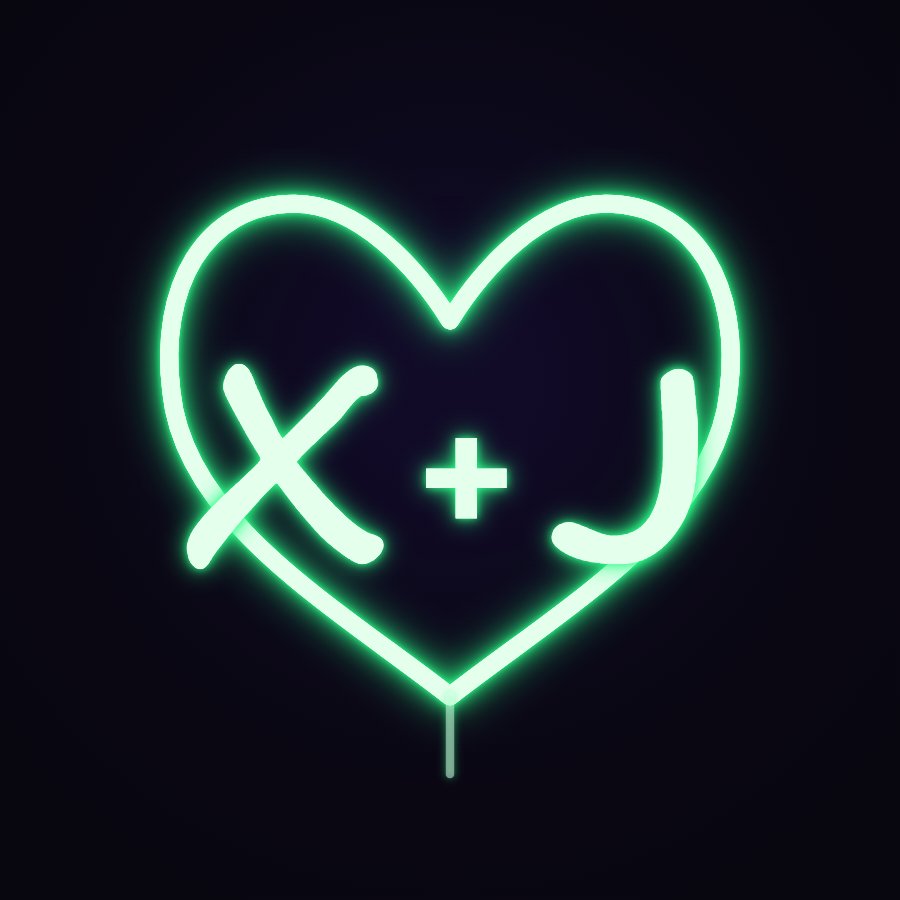 Néon Lumicorne : X + J