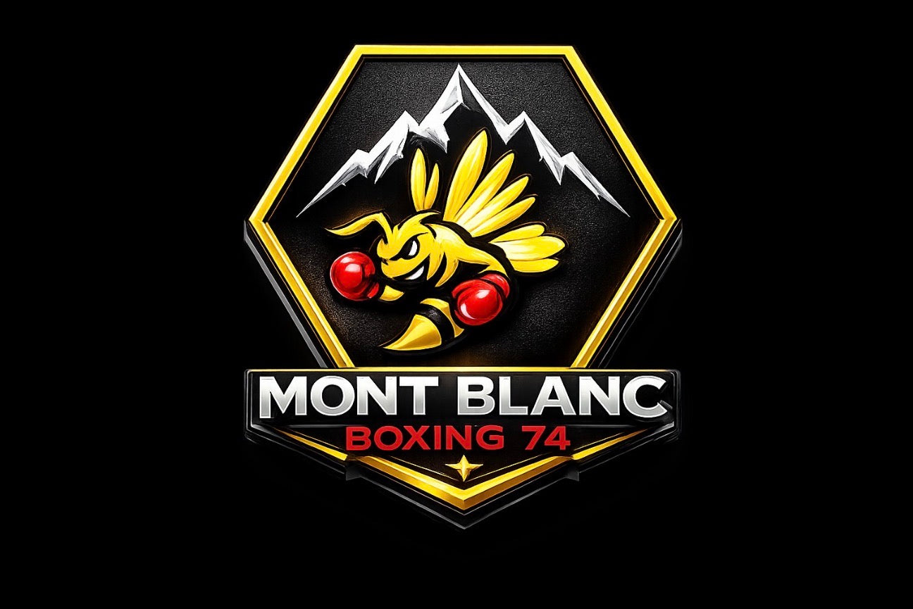 Enseigne néon LED sur-mesure · Mont Blanc Boxing 74