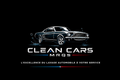Enseigne néon LED sur-mesure · Clean cars Mrqs