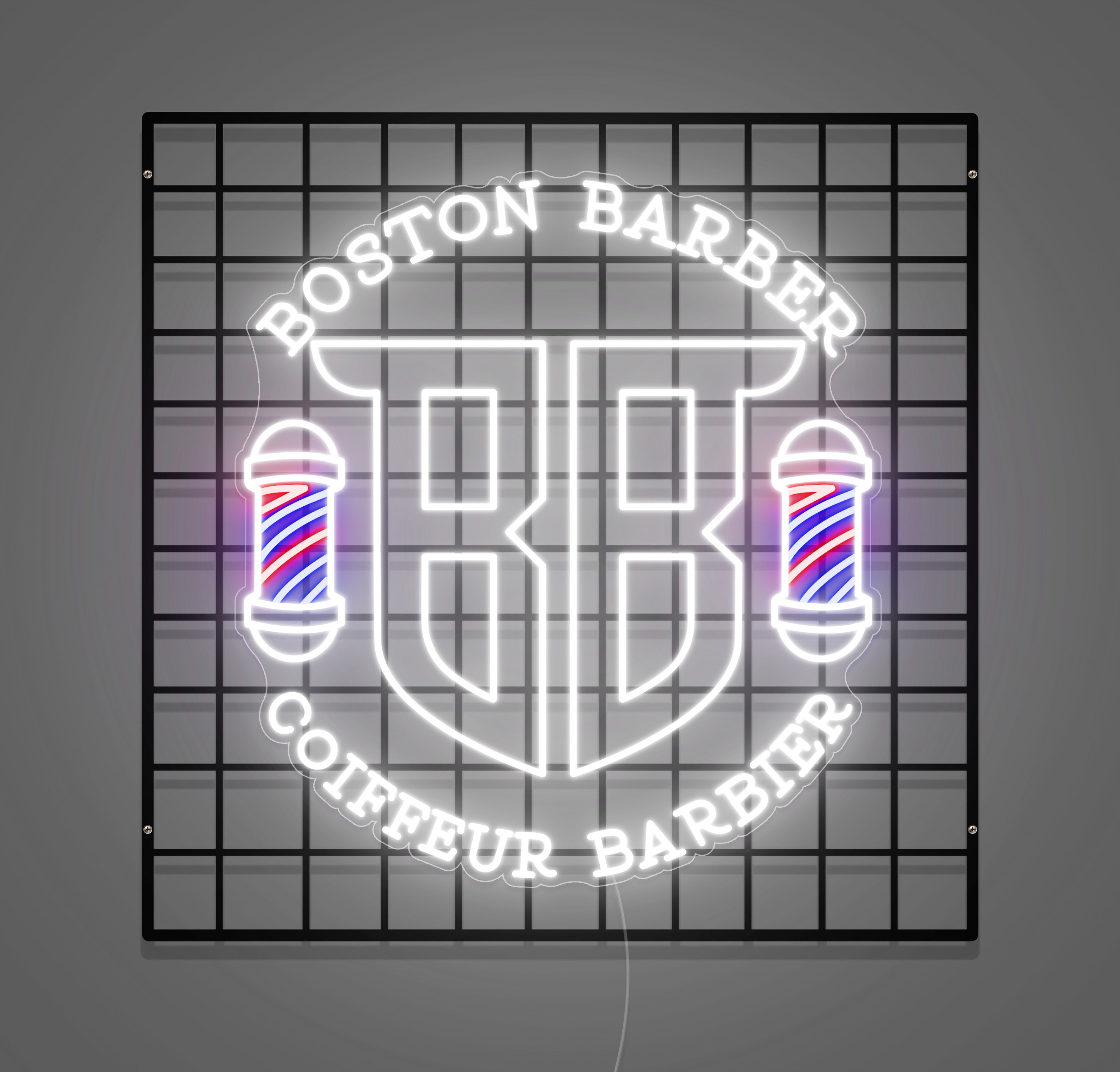 Néon Custom  BOSTON BARBER