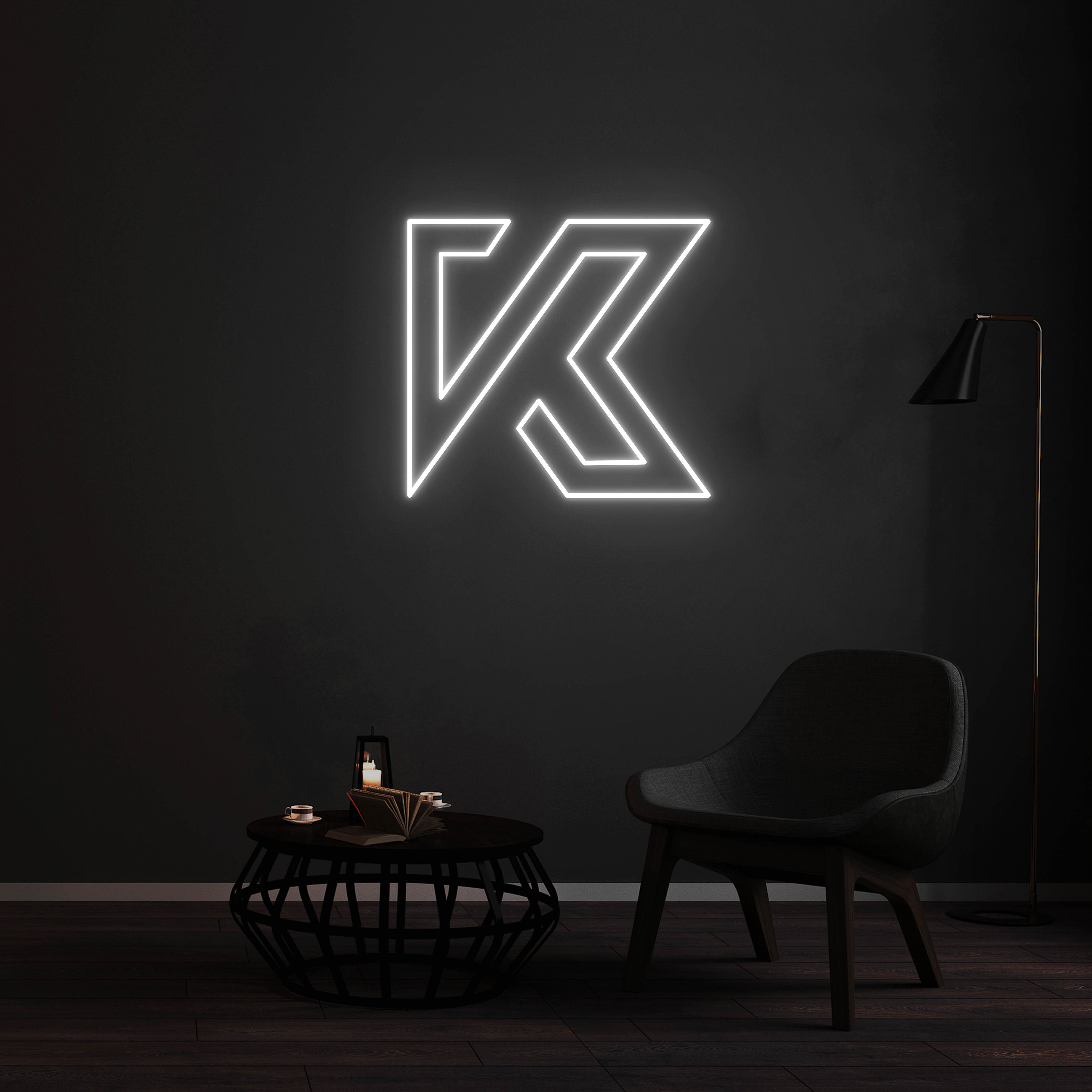 Enseigne LED Néon Personnalisée - K