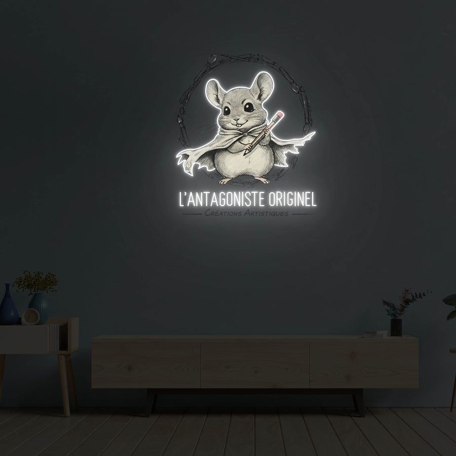 Enseigne LED Néon Personnalisée - L'Antagoniste Originel