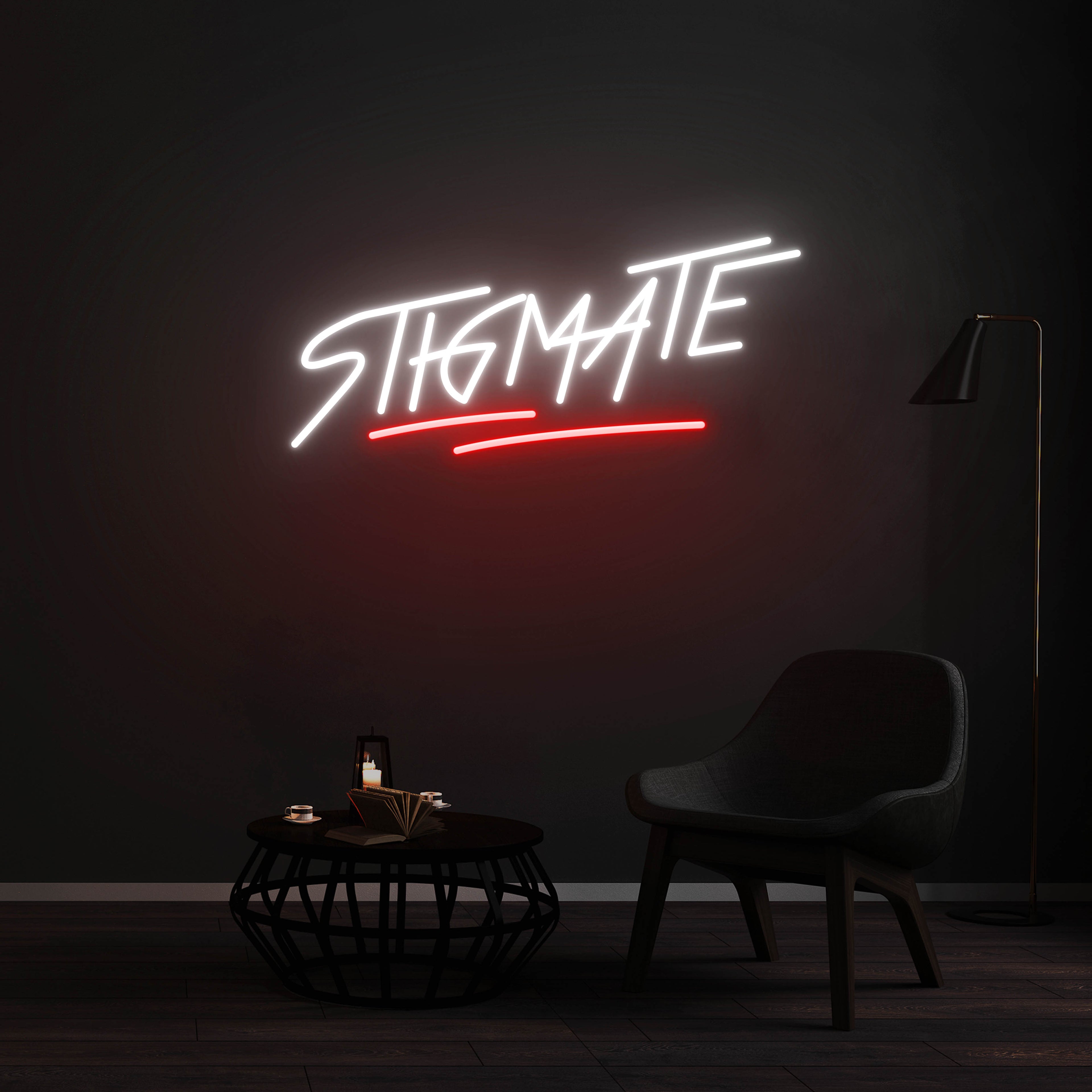 Enseigne LED Néon Personnalisée - STIGMATE