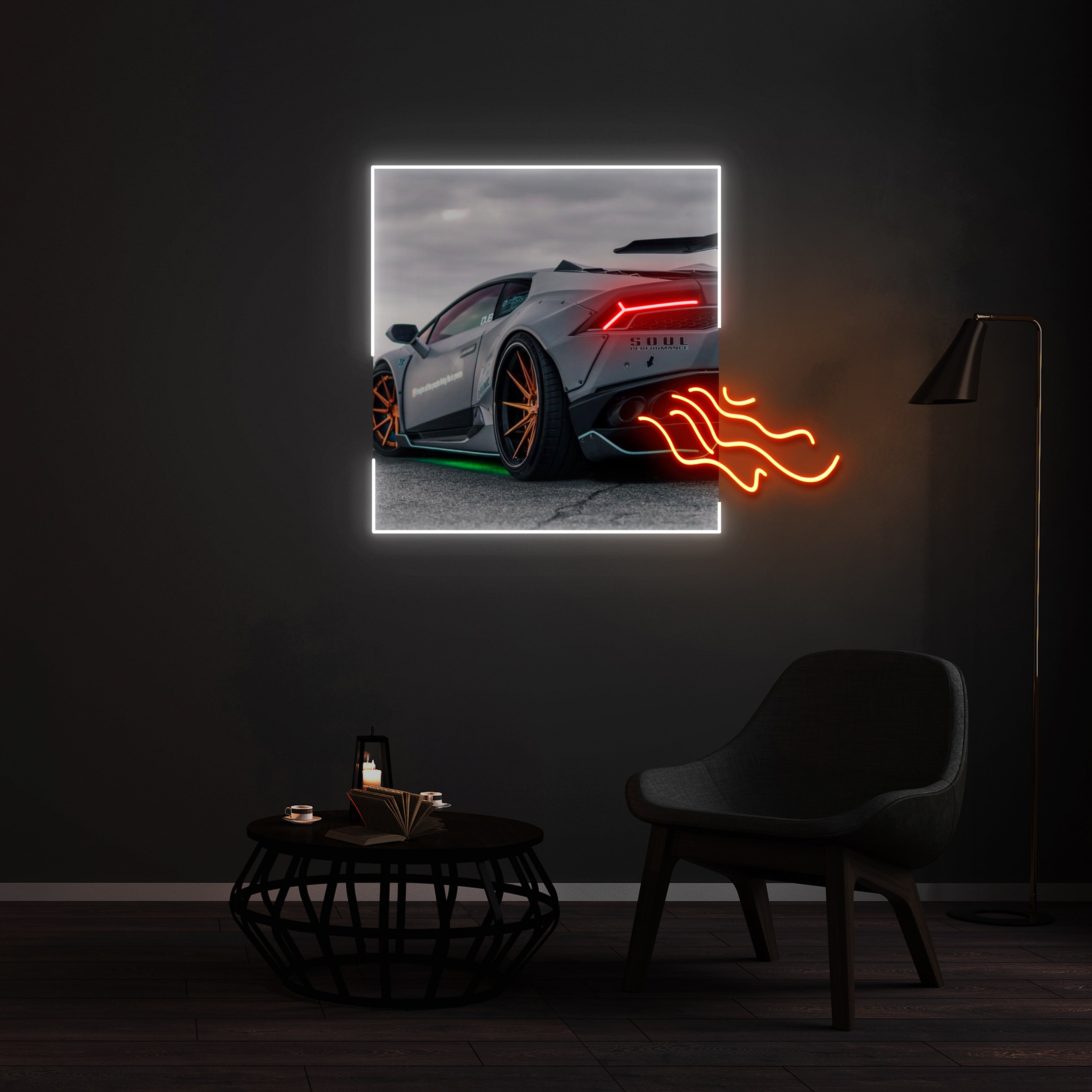 Néon Custom  Sports Car