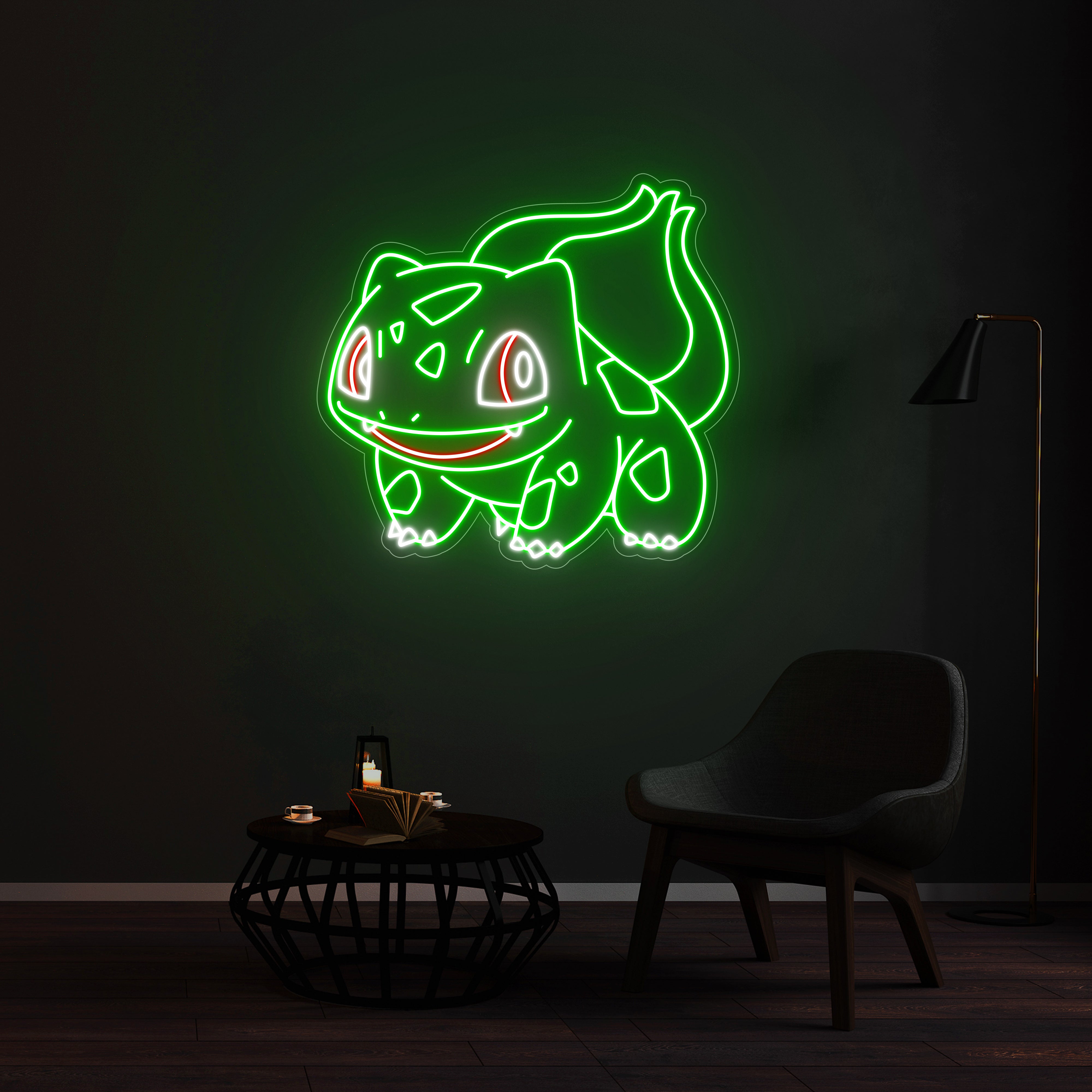 Néon Custom Bulbasaur