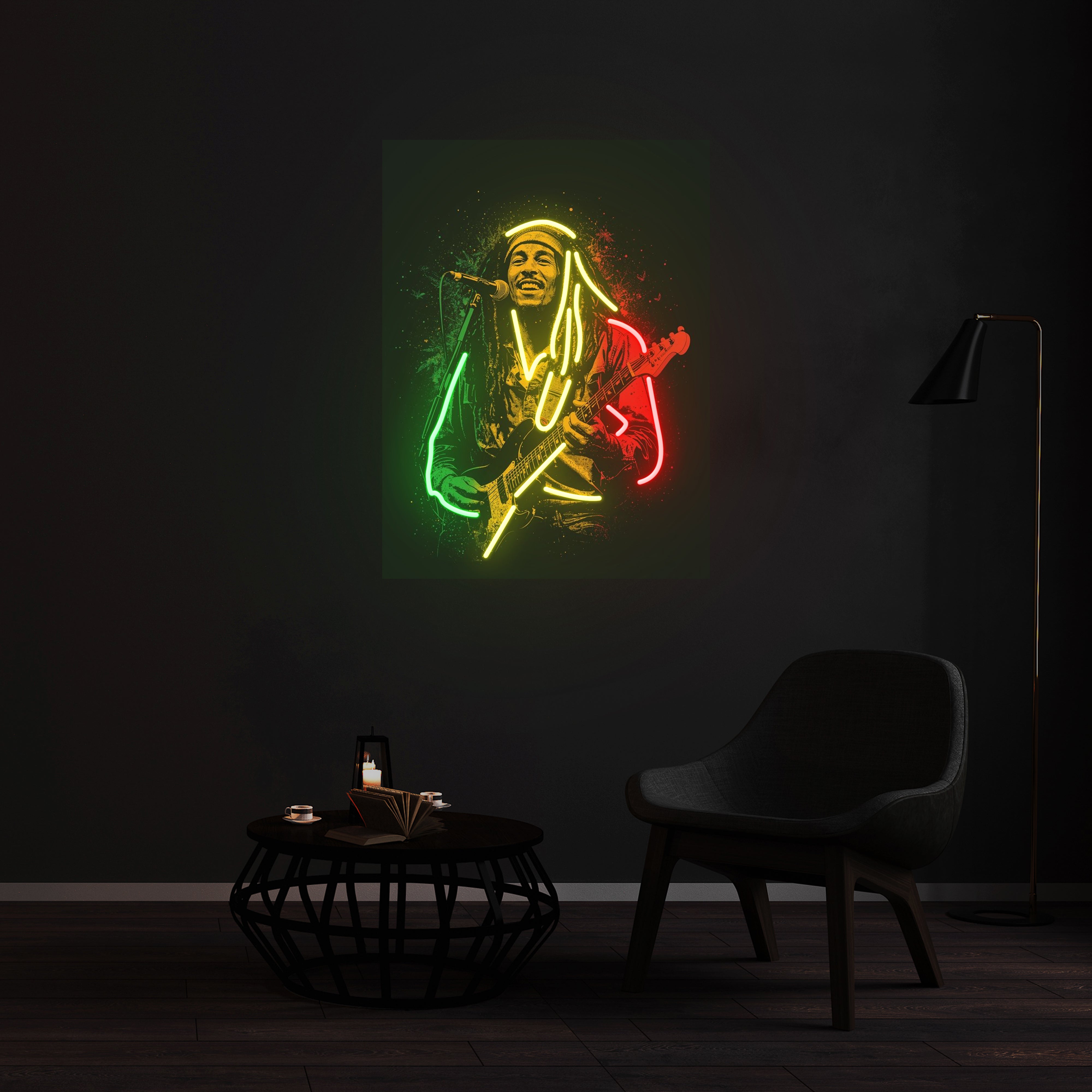 Néon Bob Marley