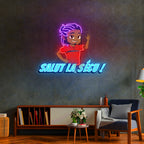 Néon Custom SALUT LA SECU!