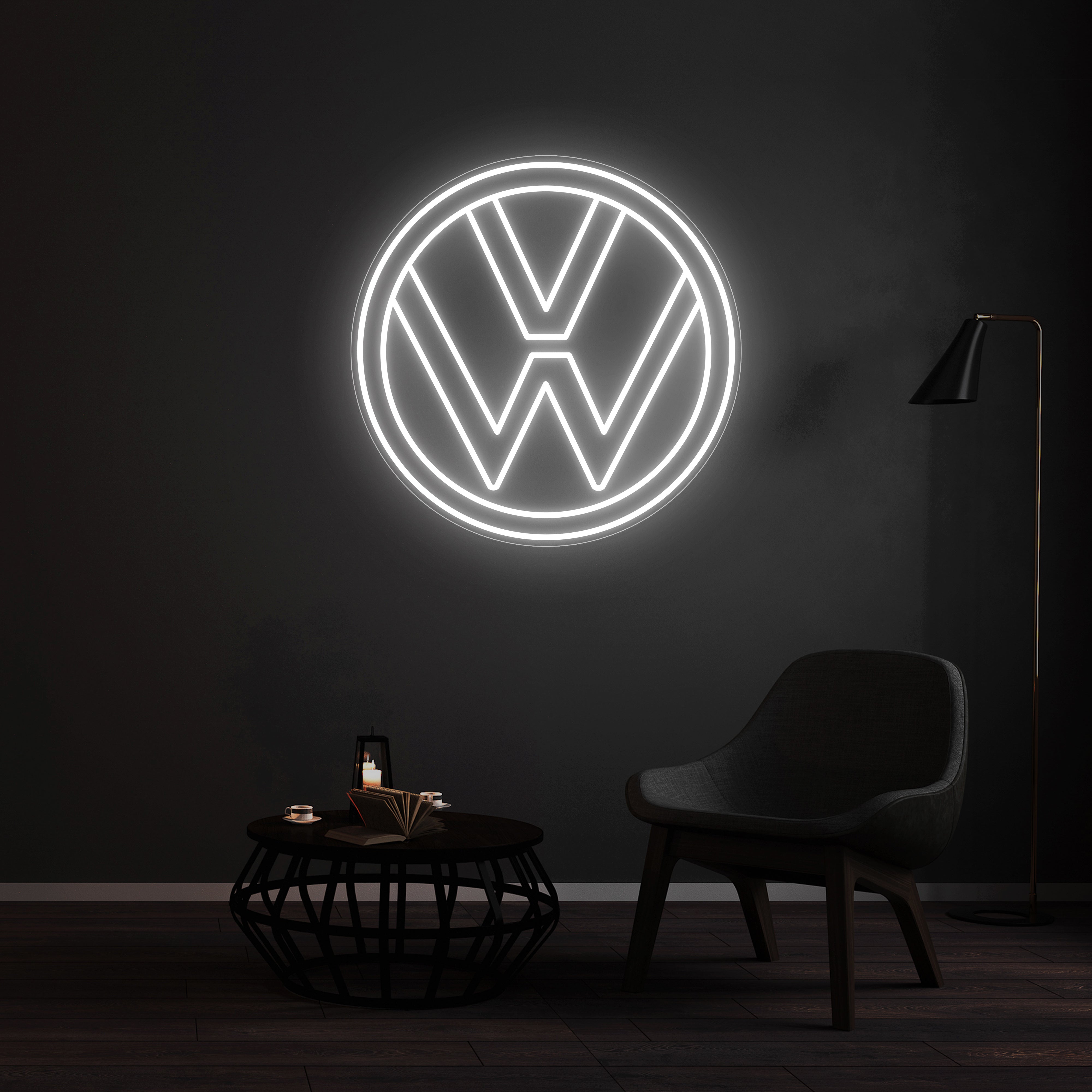 Néon Custom Volkswagen logos