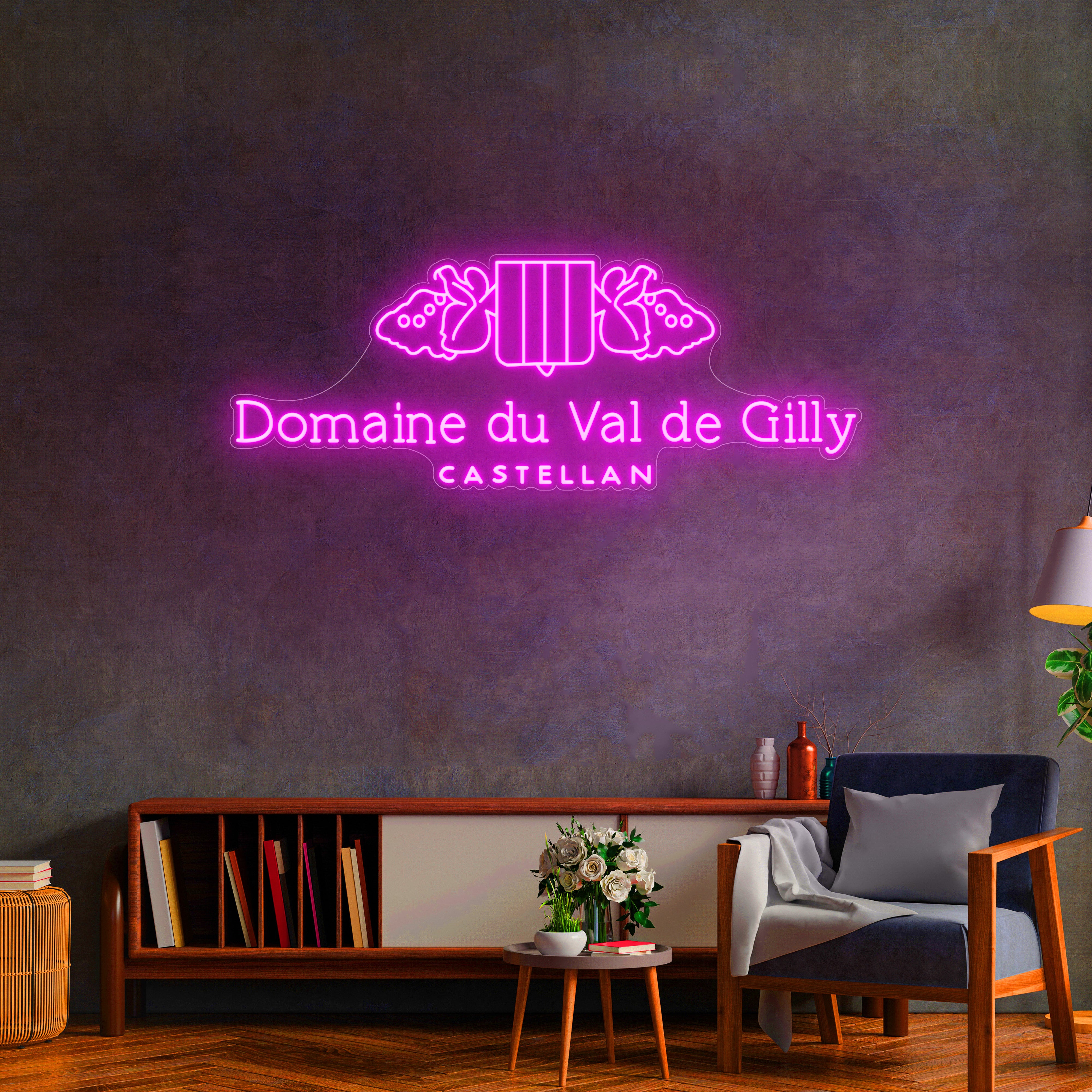 Néon Custom  Domaine Du Val De Gilly