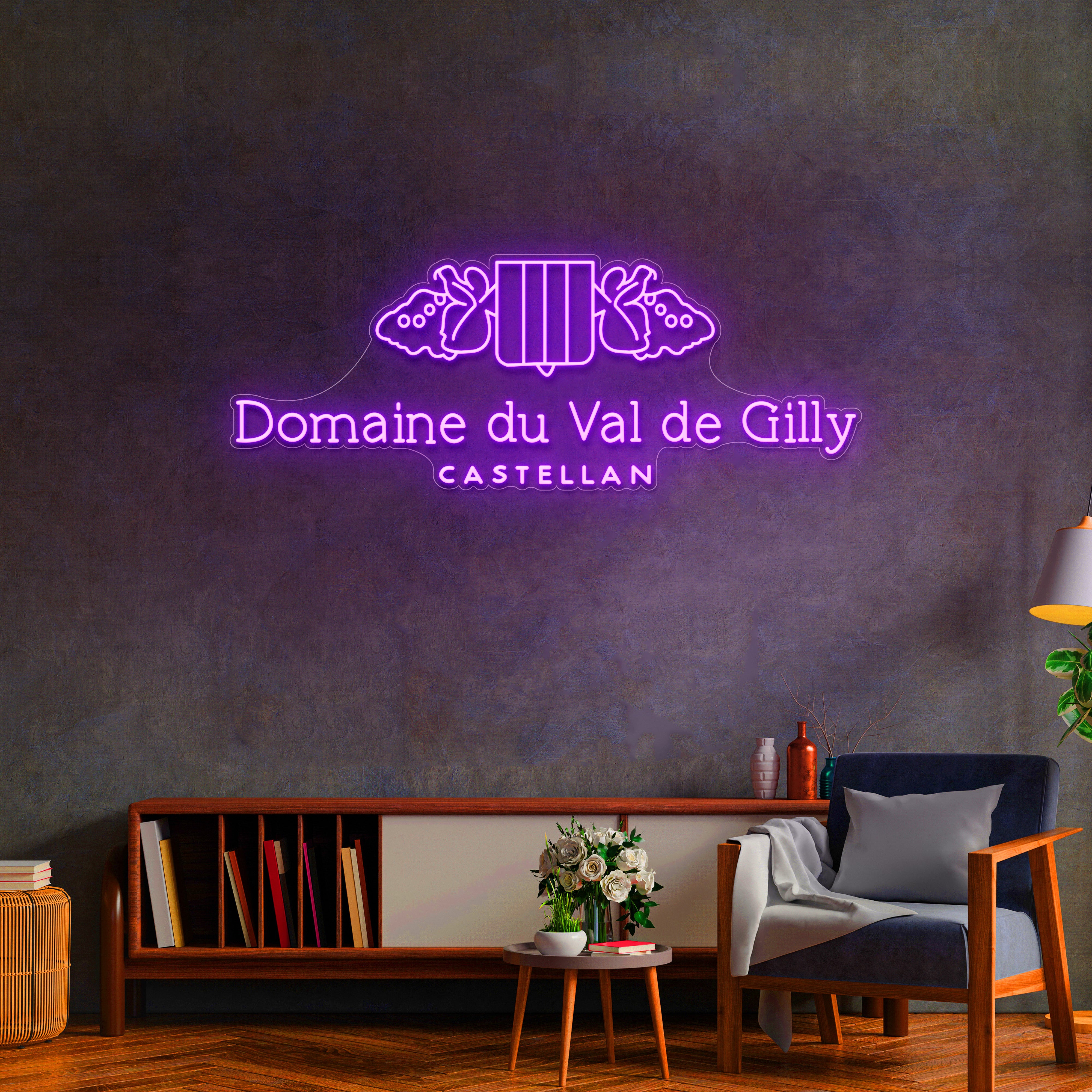 Néon Custom  Domaine Du Val De Gilly