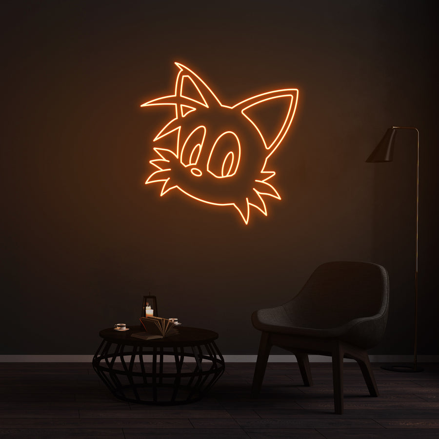 Custom LED Neon Sign - Tails