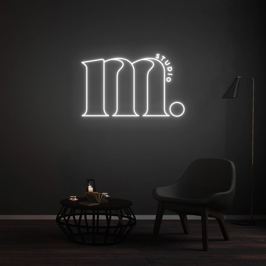 Personnalisation Enseigne LED Néon - M.STUDIO