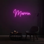 Enseigne LED Néon Personnalisée - Marvin 100cm RGB