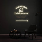 Néon Le bol renversé