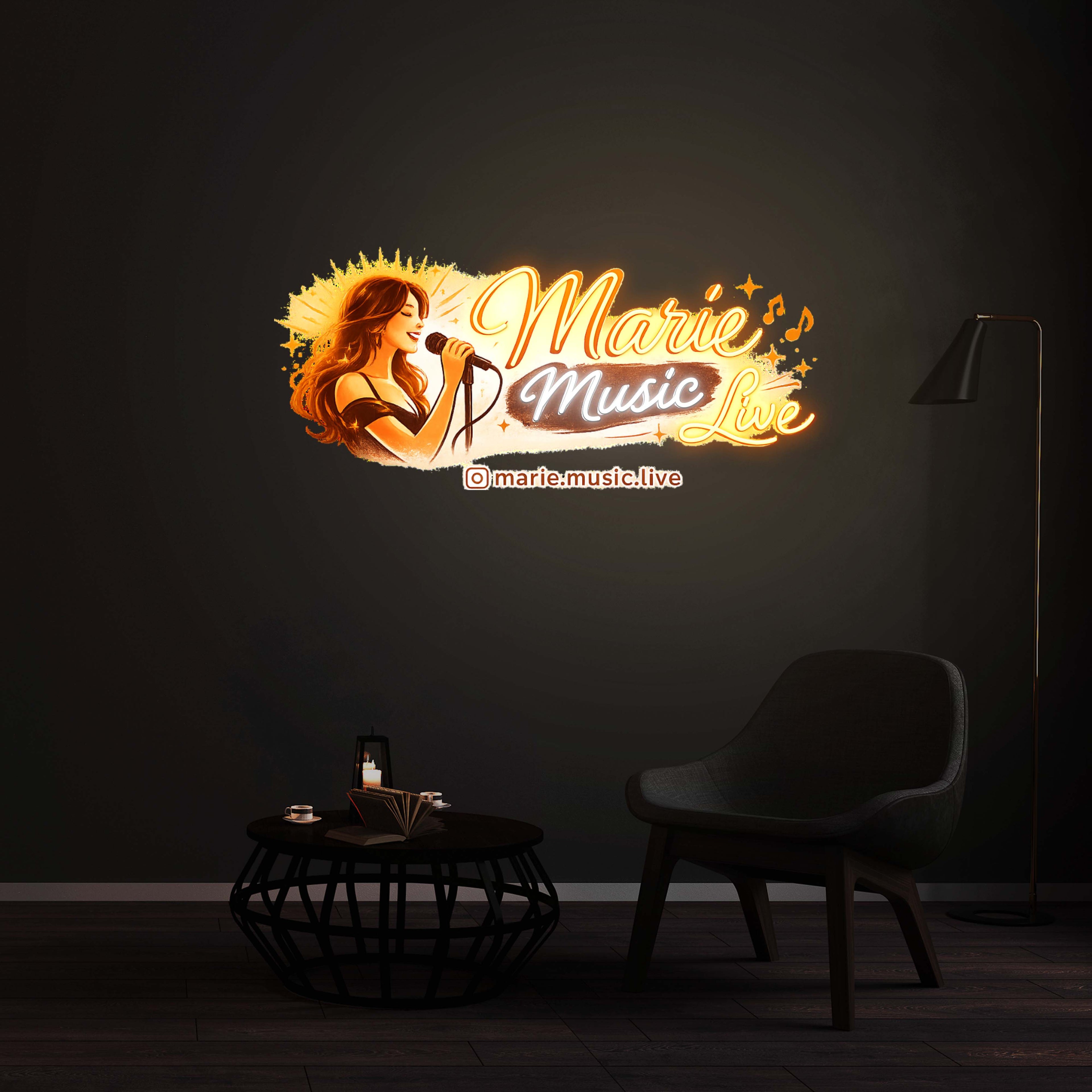 Custom LED Neon Sign - Tifn Food
