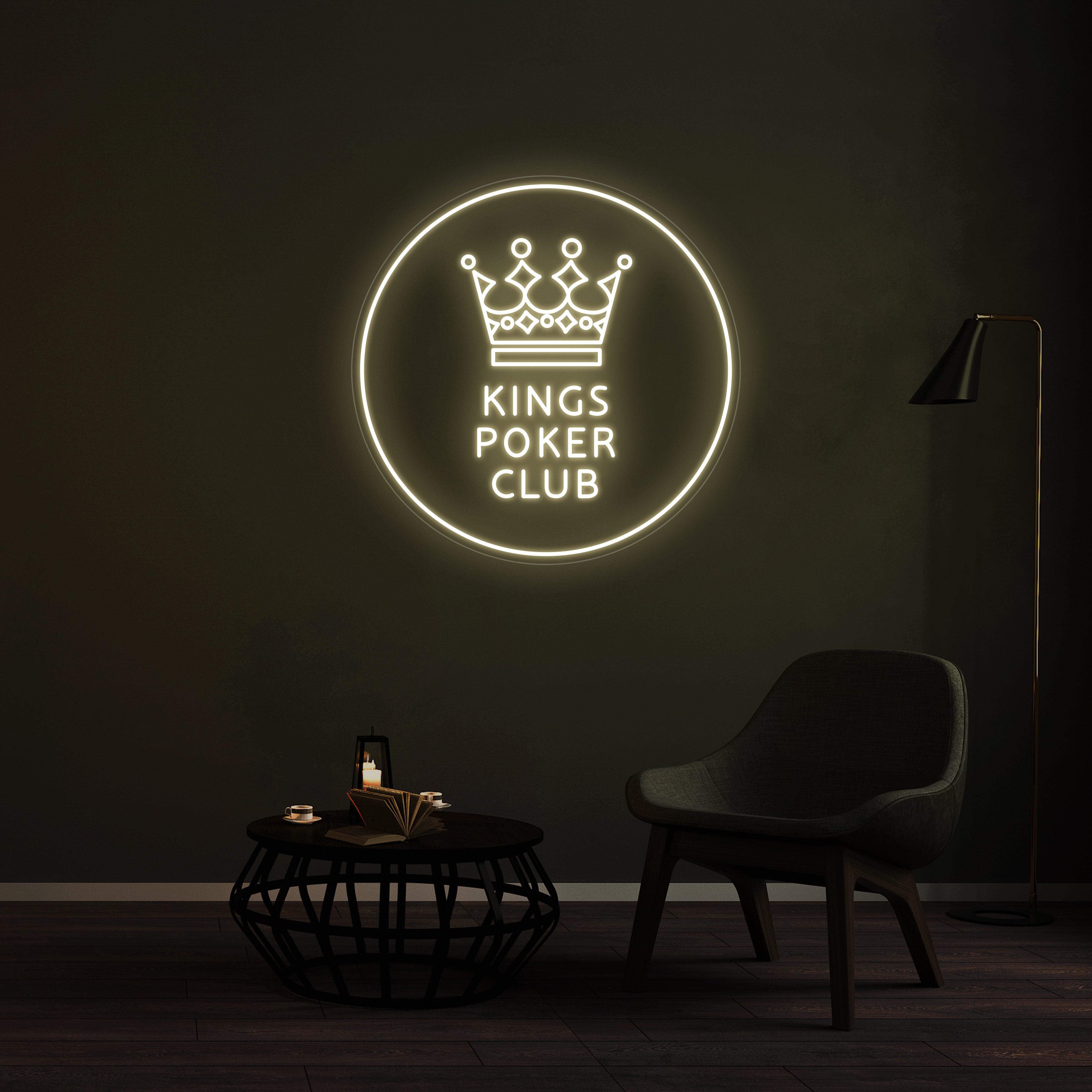 Néon KINGS POKER CLUB