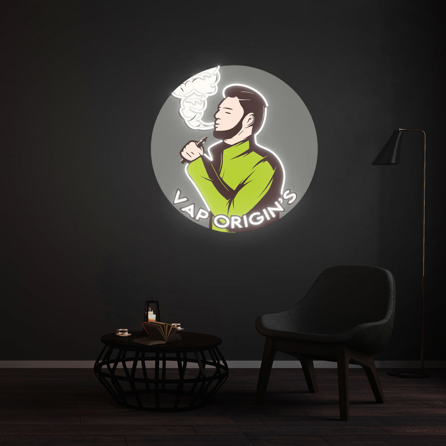 Personnalisation Enseigne LED Néon - Vap Origin's
