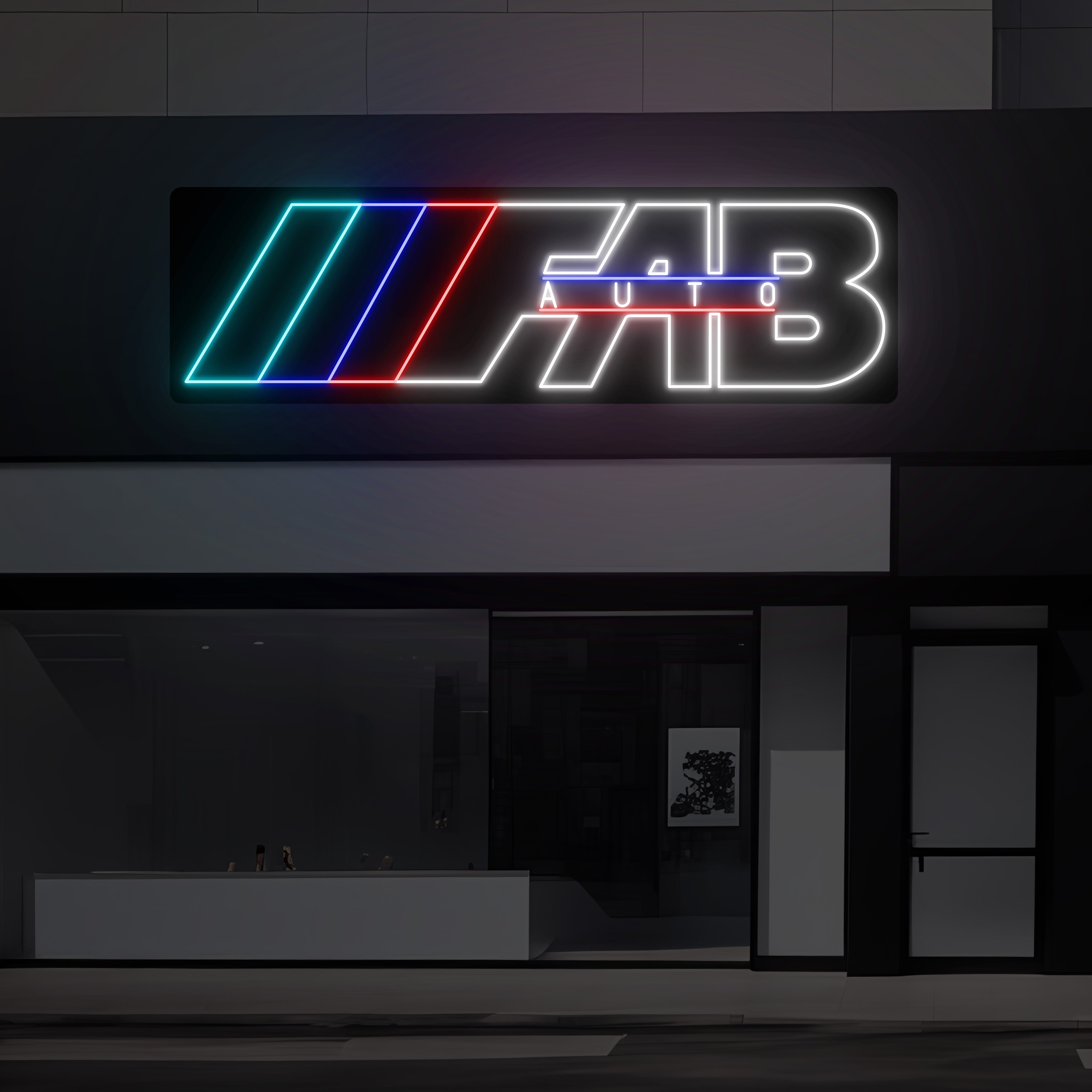 Néon FAB AUTO