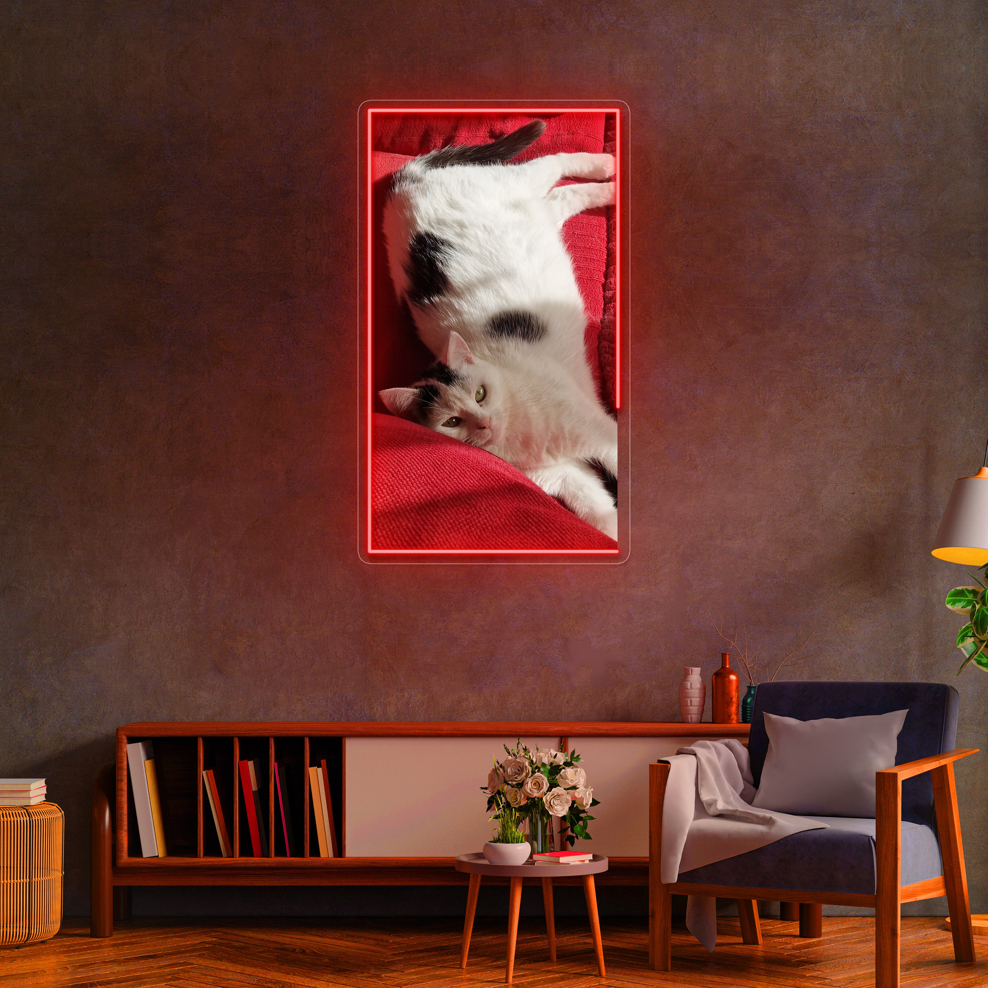 Néon Custom Cat