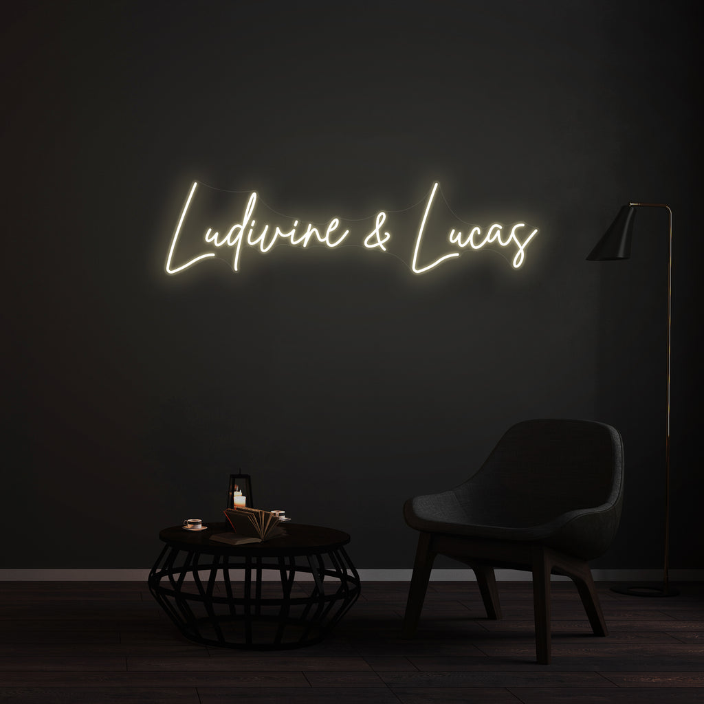 Néon Ludivine & Lucas