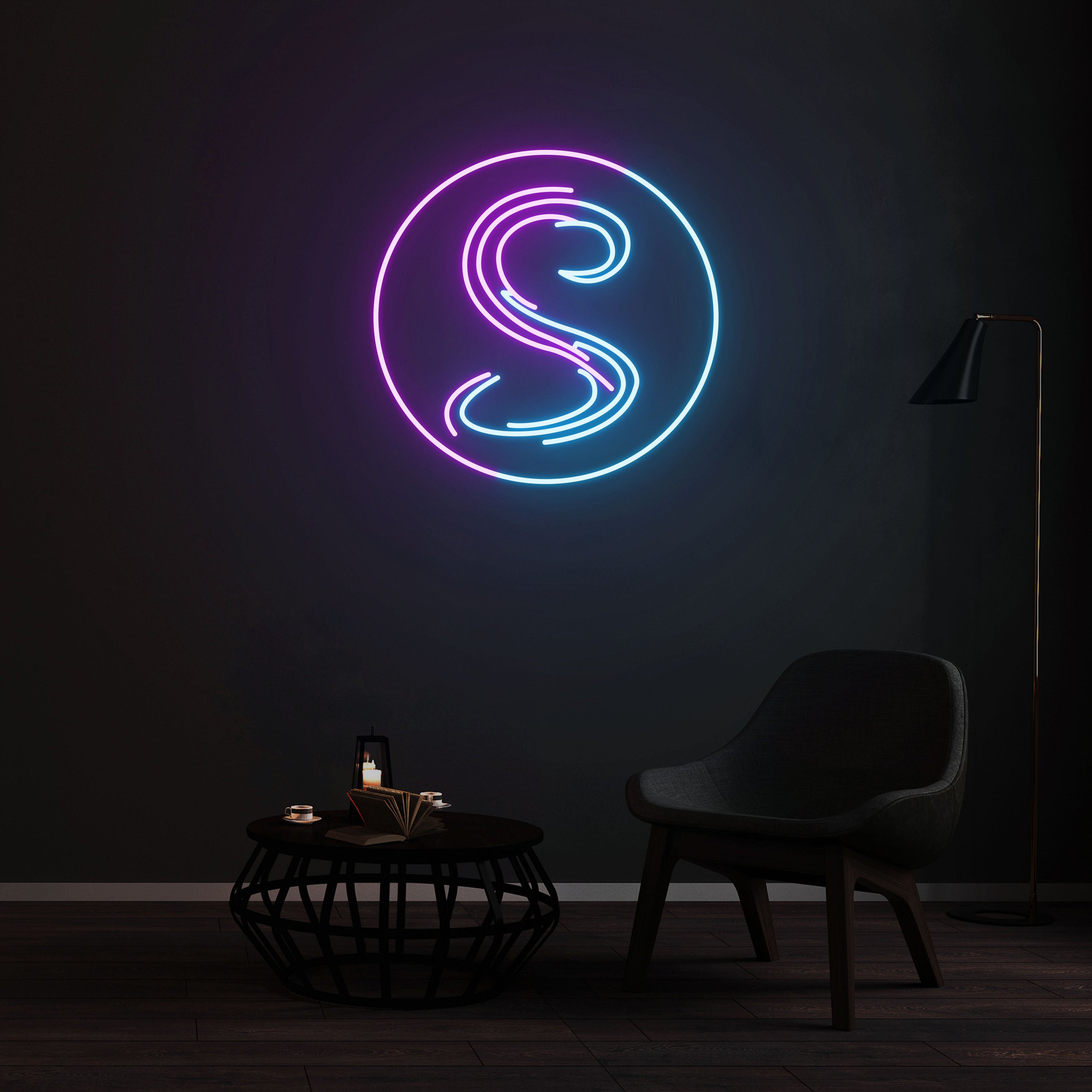 Enseigne LED Néon Personnalisée - S.