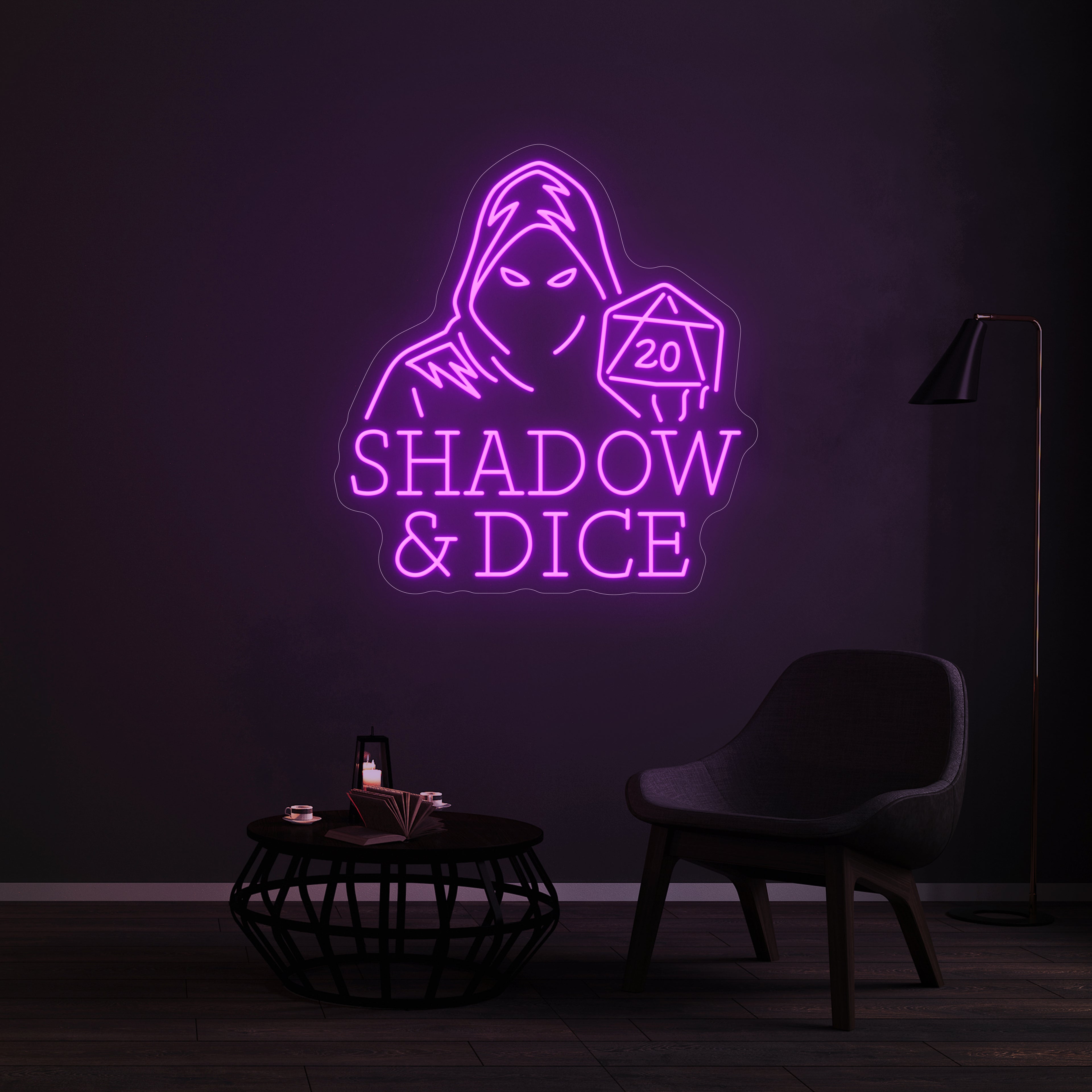 Néon Shadow & Dice