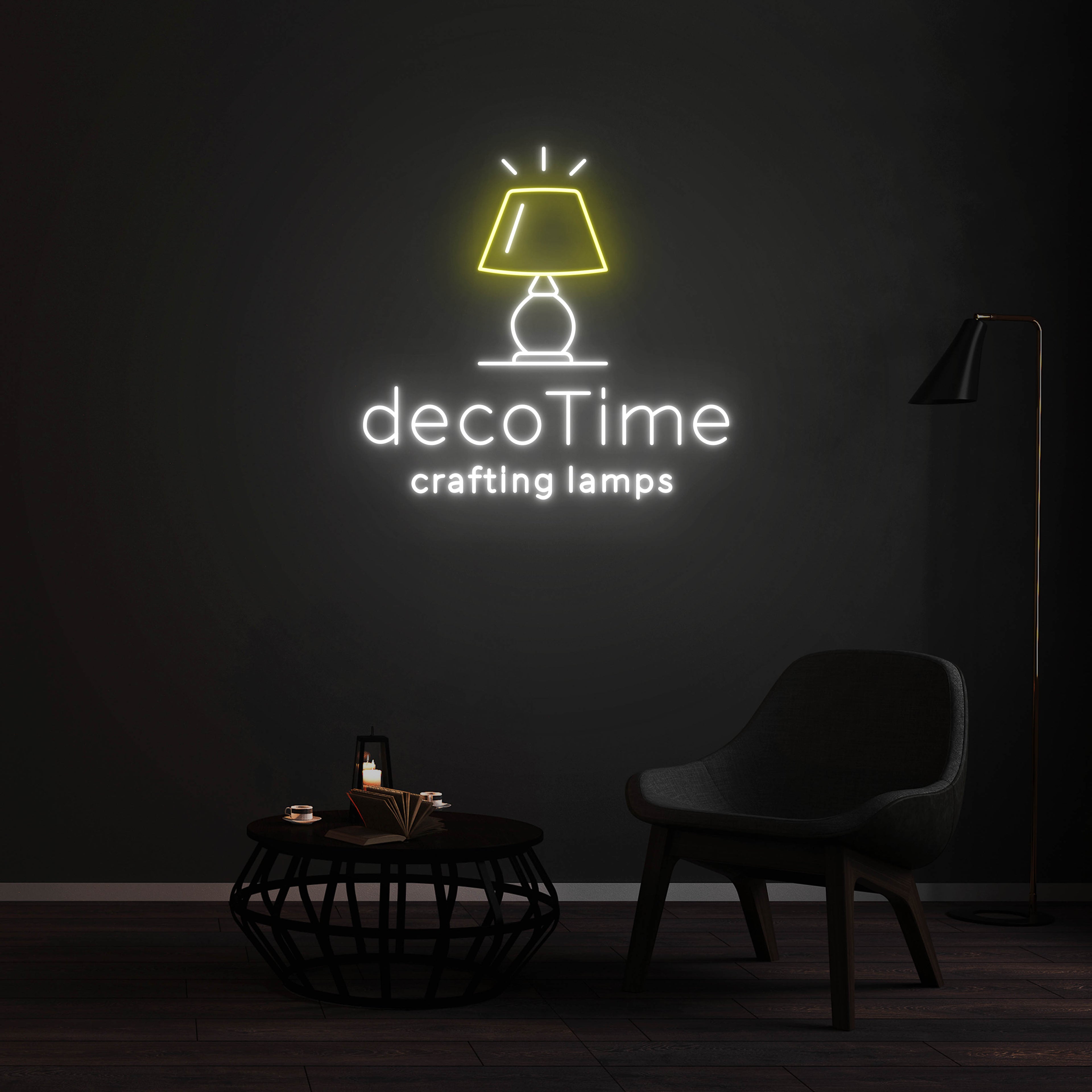 Enseigne LED Néon Personnalisée - DecoTime
