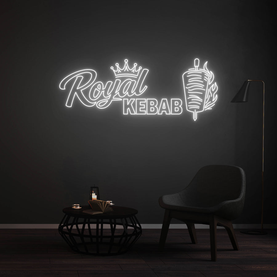 Personnalisation Enseigne LED Néon - Royal Kebab