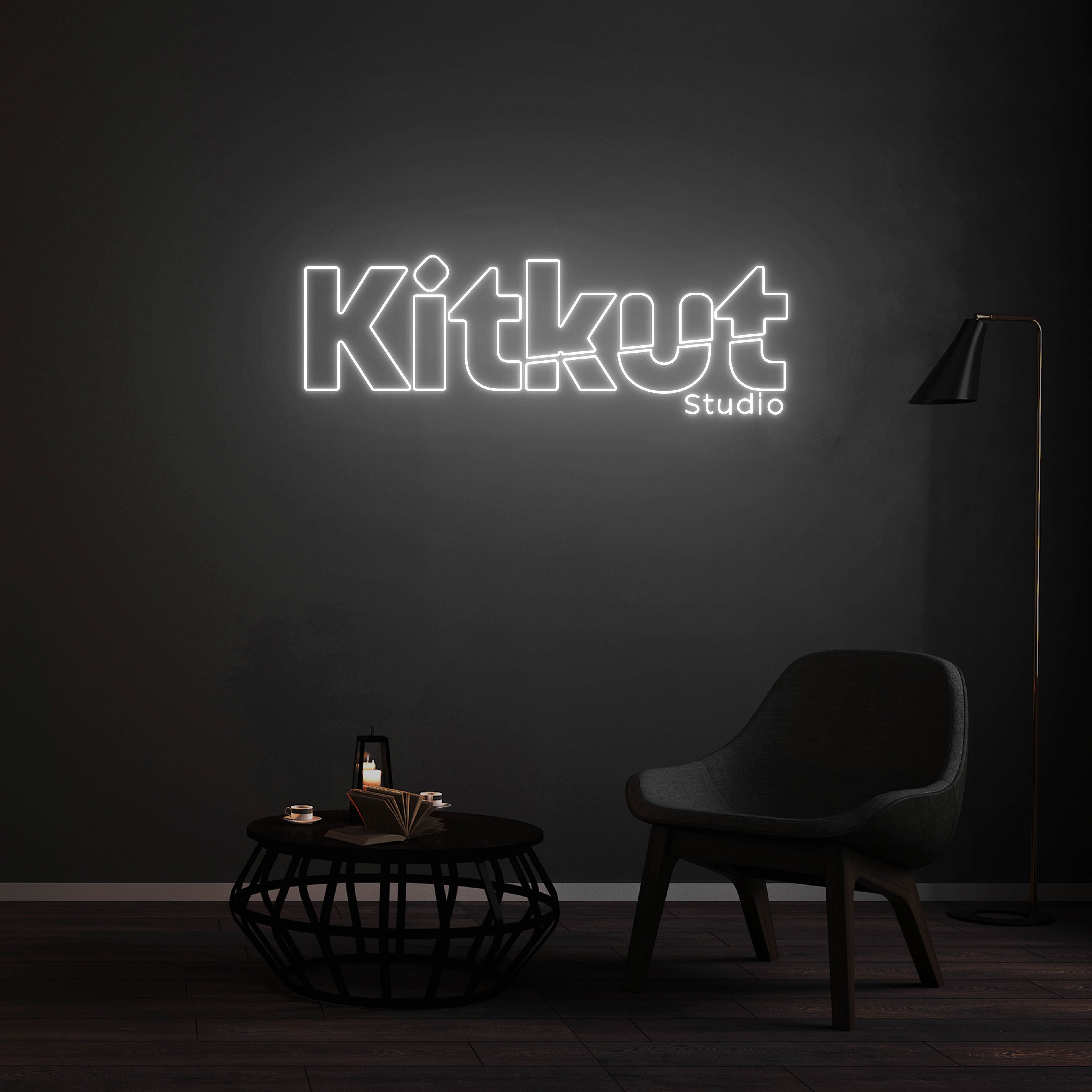 Enseigne LED Néon Personnalisée - KitKut Studio