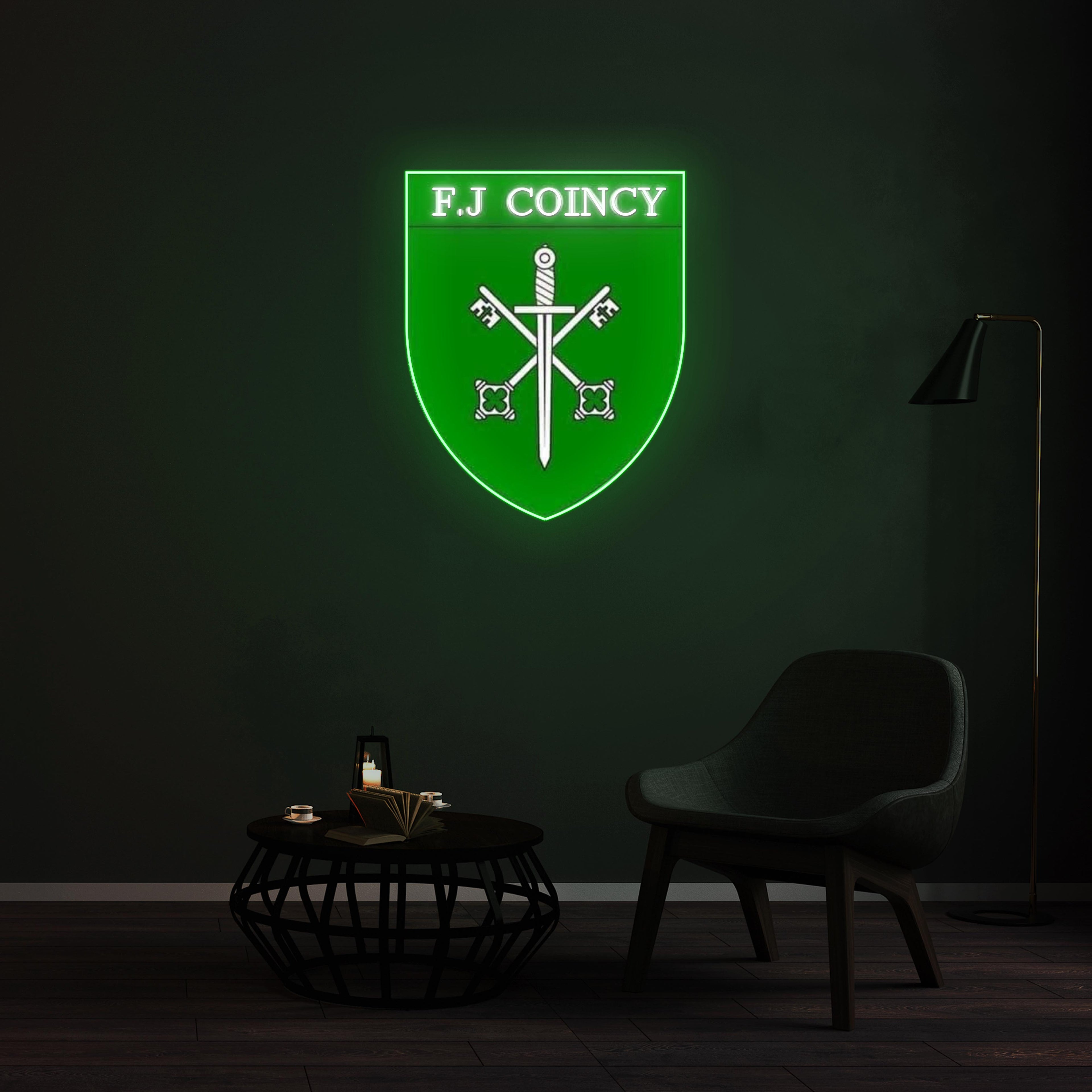 Enseigne LED Néon Personnalisée - FJ Coincy