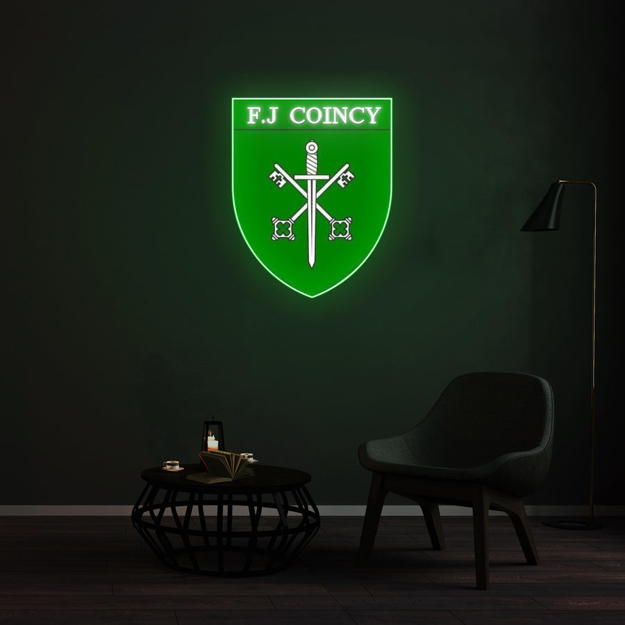 Enseigne LED Néon Personnalisée - FJ Coincy