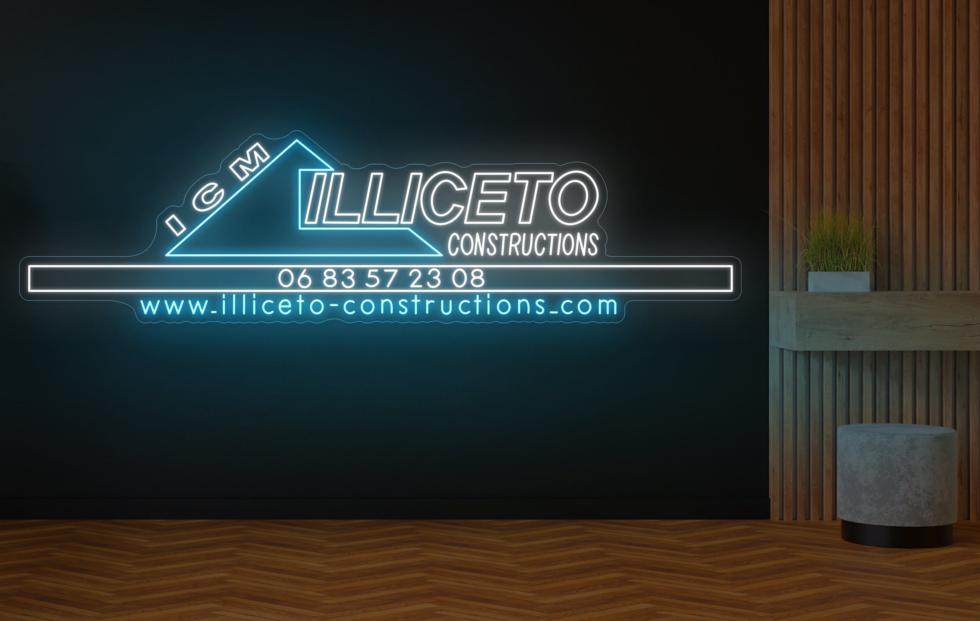 Néon Custom  ILLICETO CONSTRUCTIONS