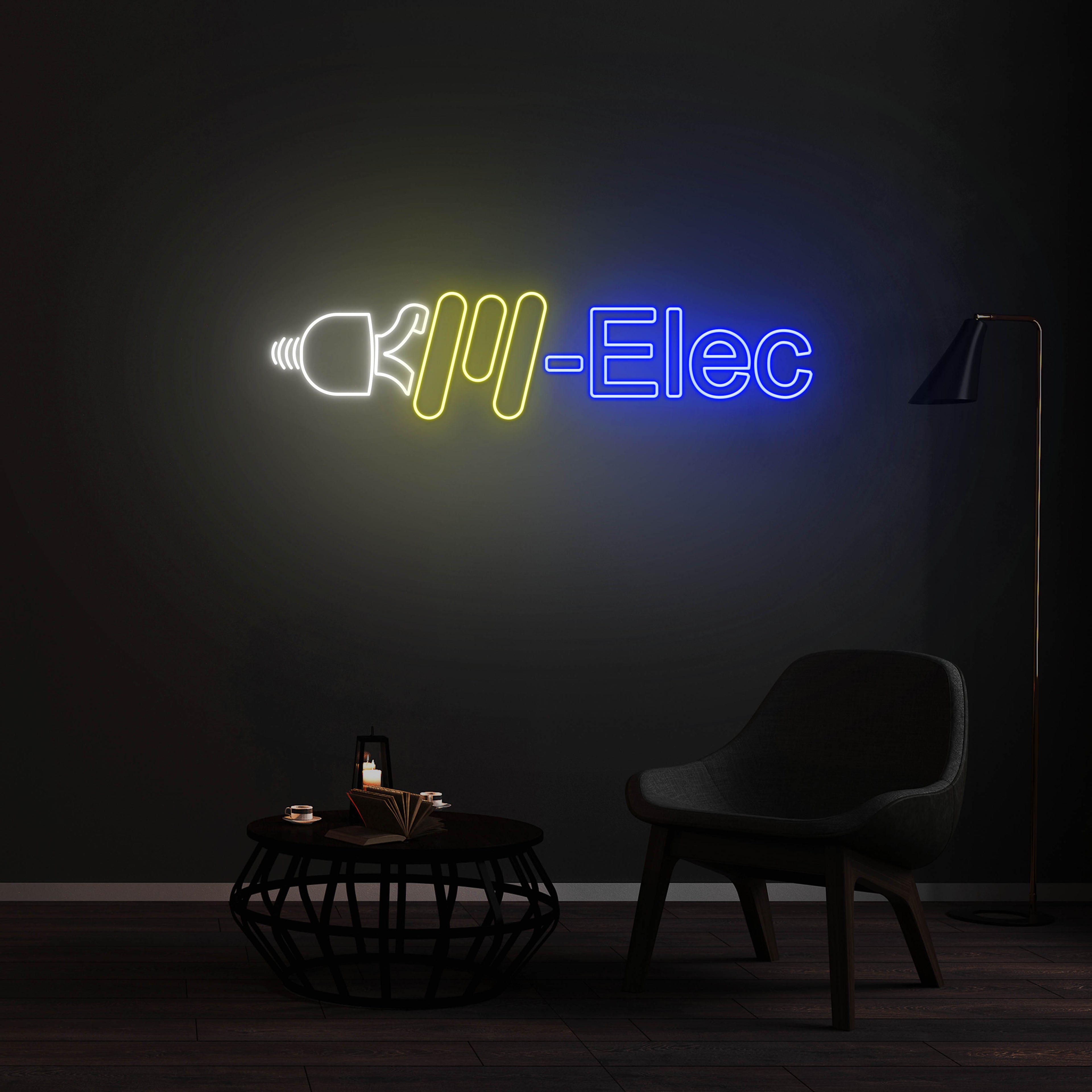 Enseigne LED Néon Personnalisée -  M-Elec