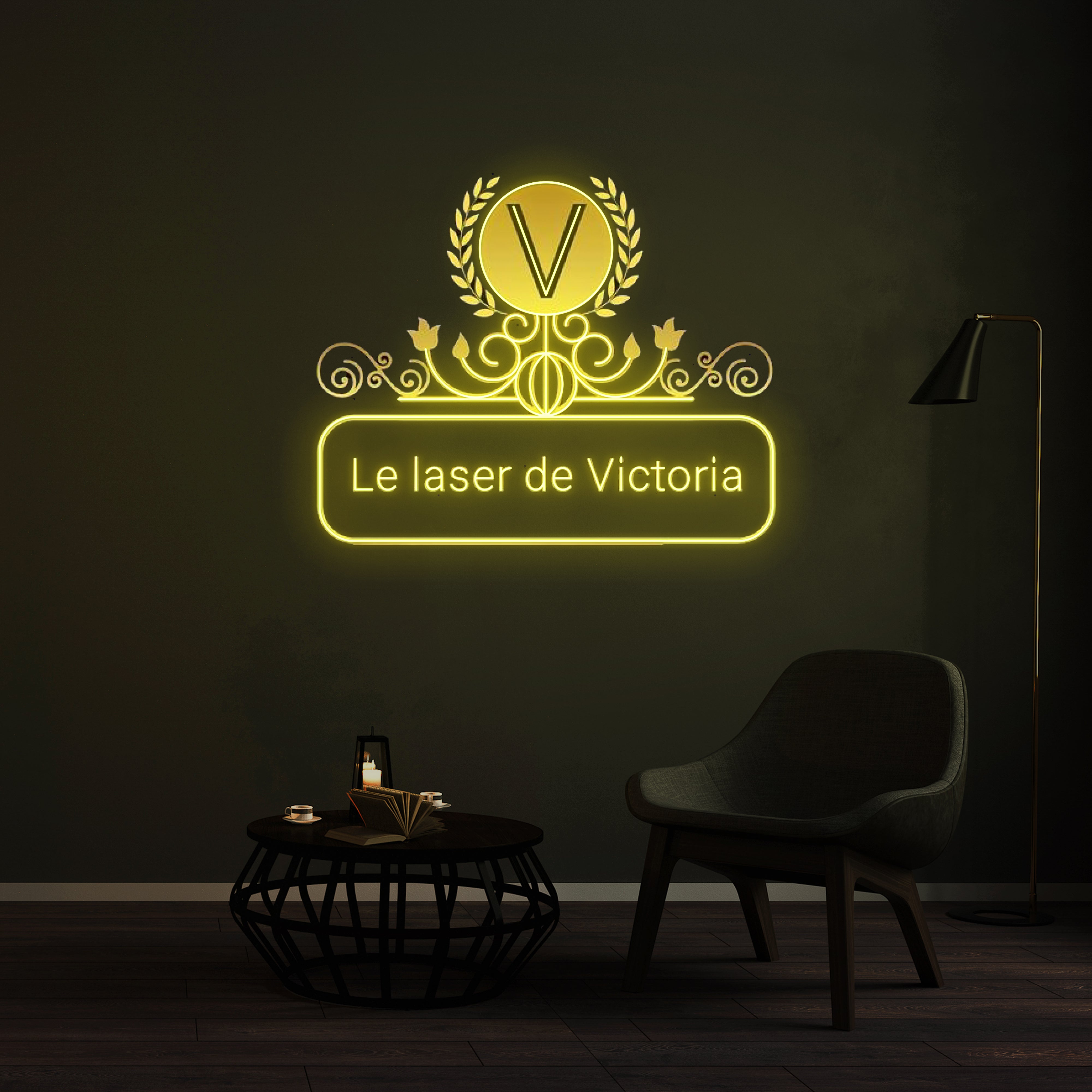 Néon Le laser de Victoria