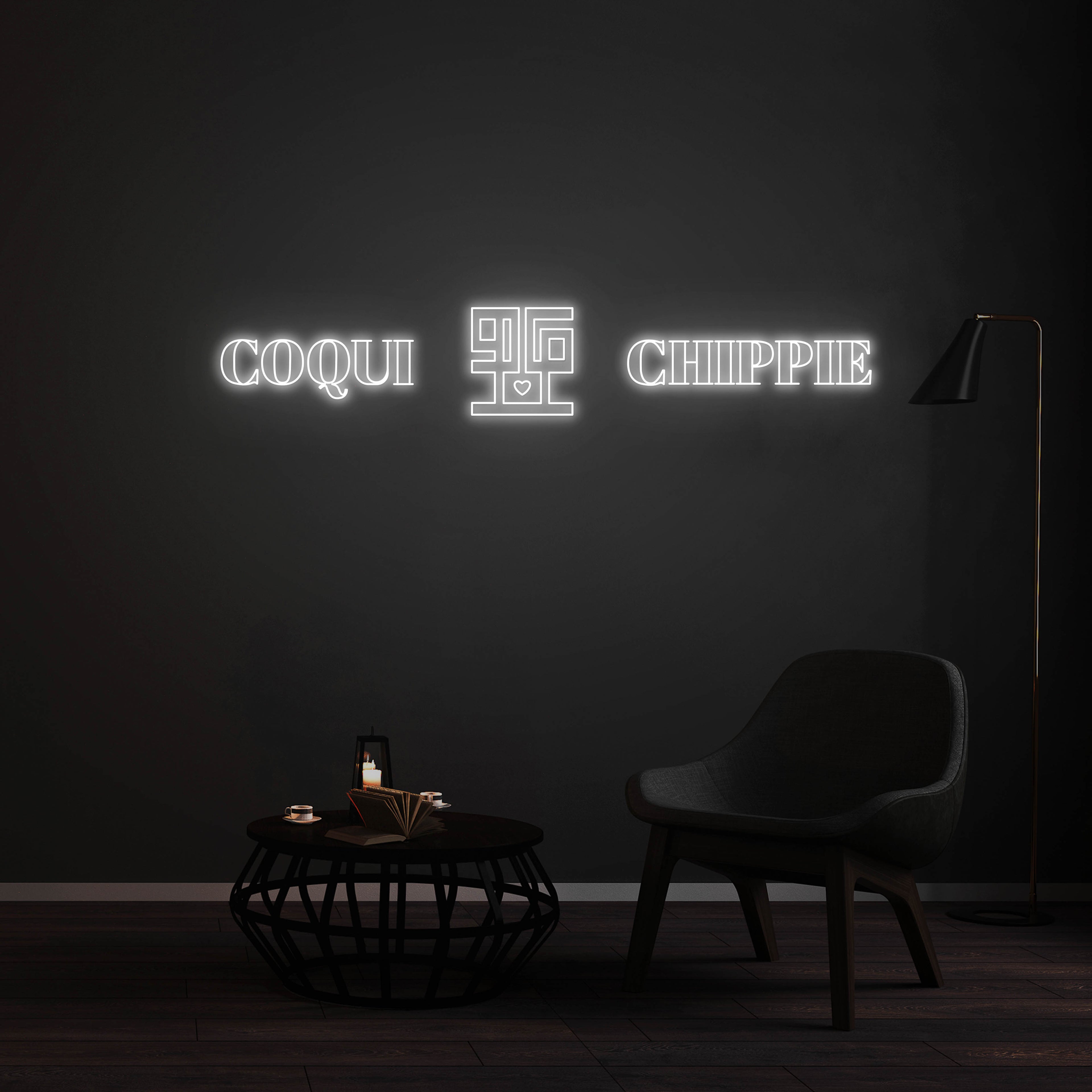 Néon MAISON COQUI CHIPPIE