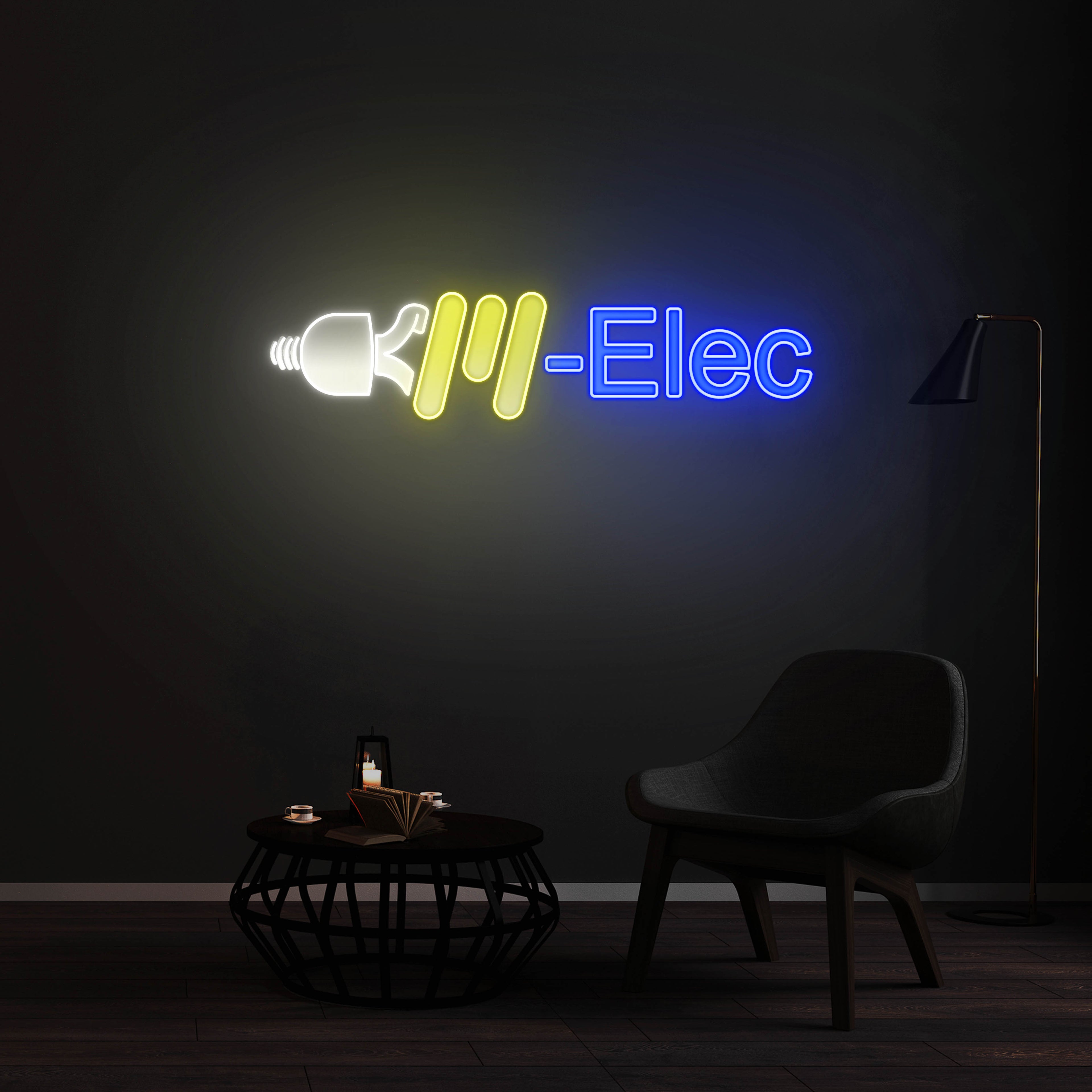 Enseigne LED Néon Personnalisée -  M-Elec