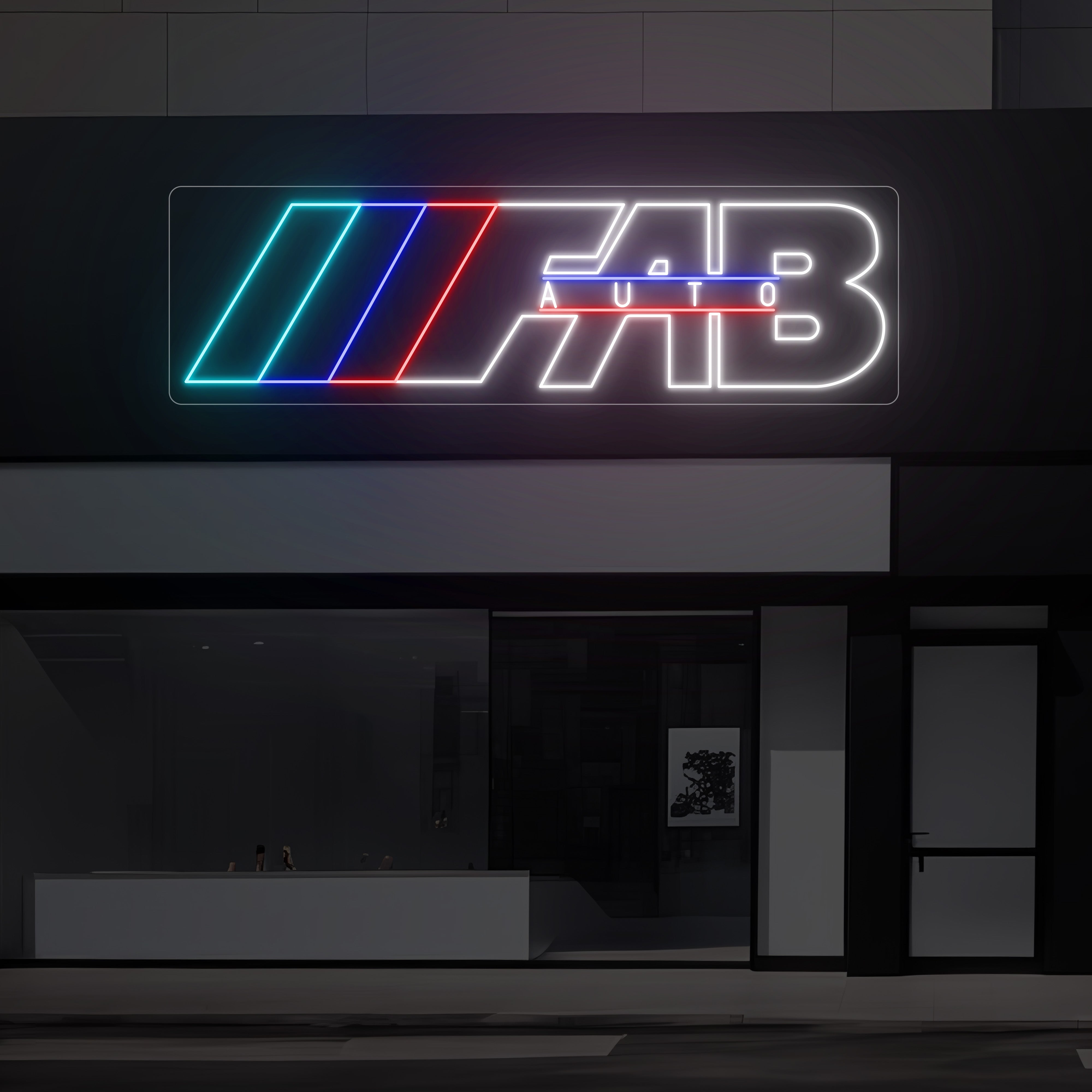 Néon FAB AUTO