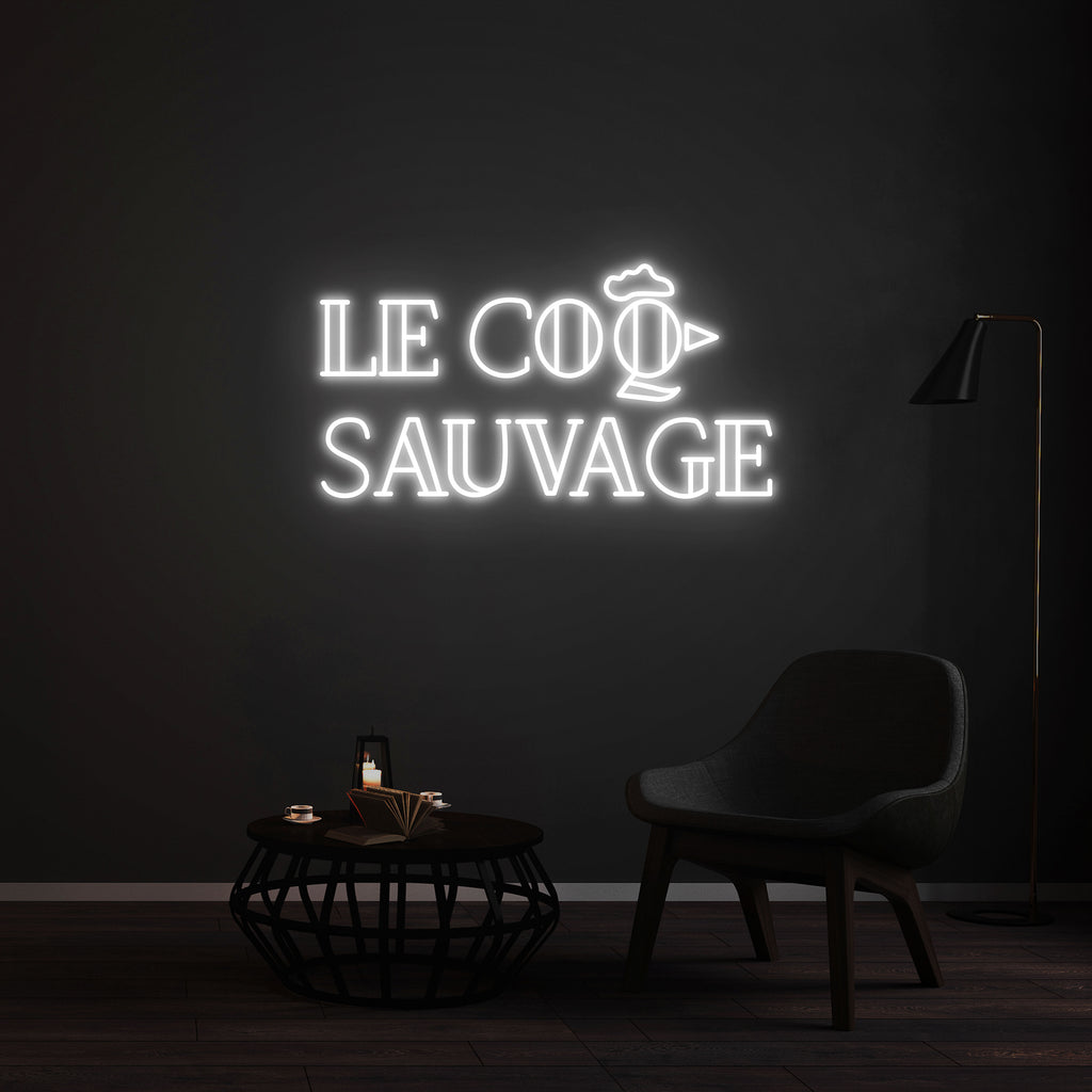 Néon Le Coq Sauvage