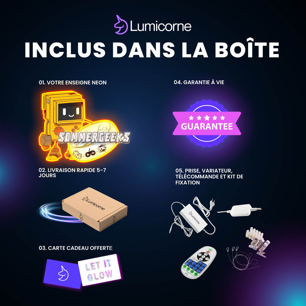 Néon SOMMERGEEKS